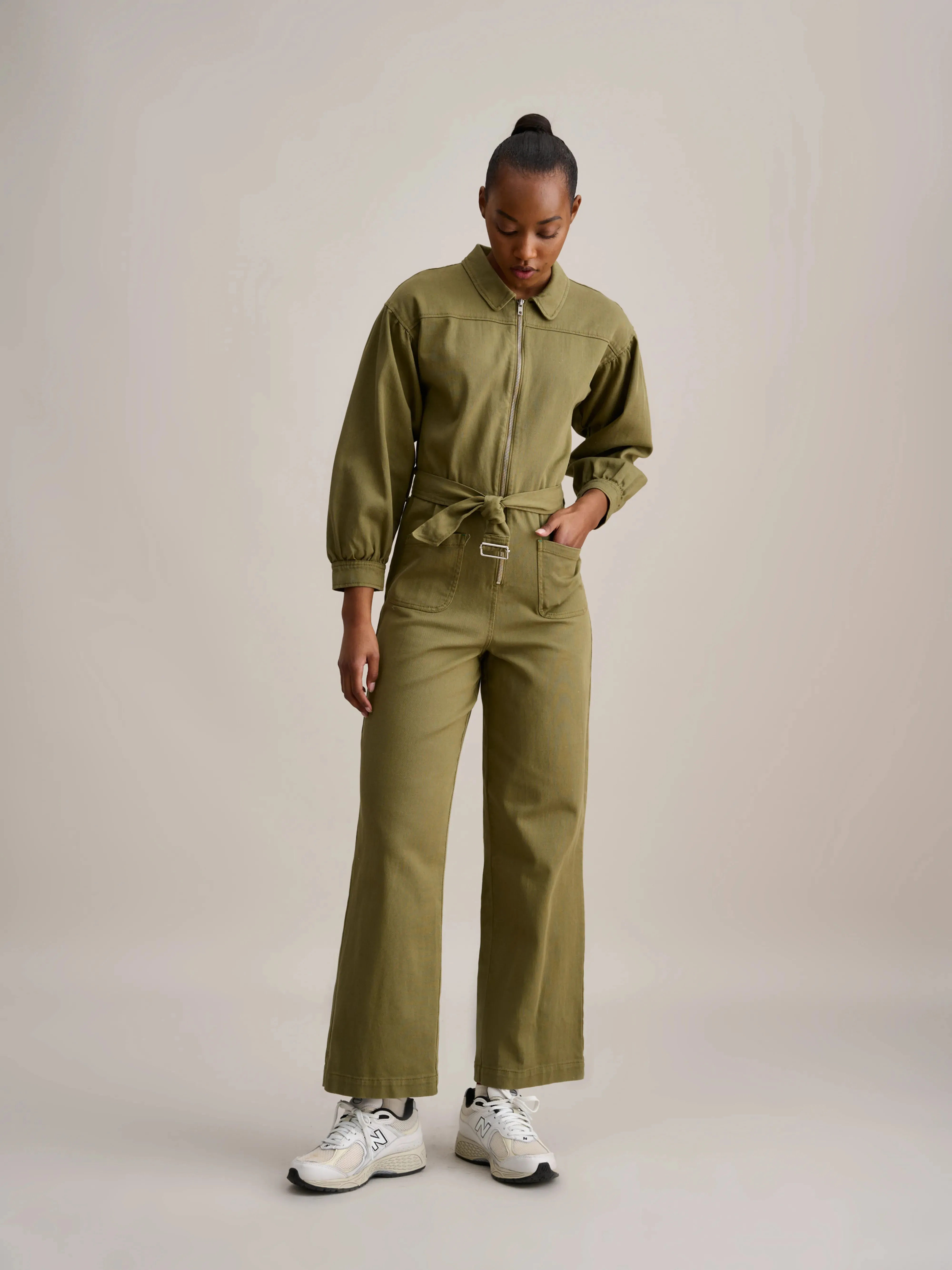 Louna Jumpsuit (232 / W / LODEN) sold by Bellrose product image thumbnail 3