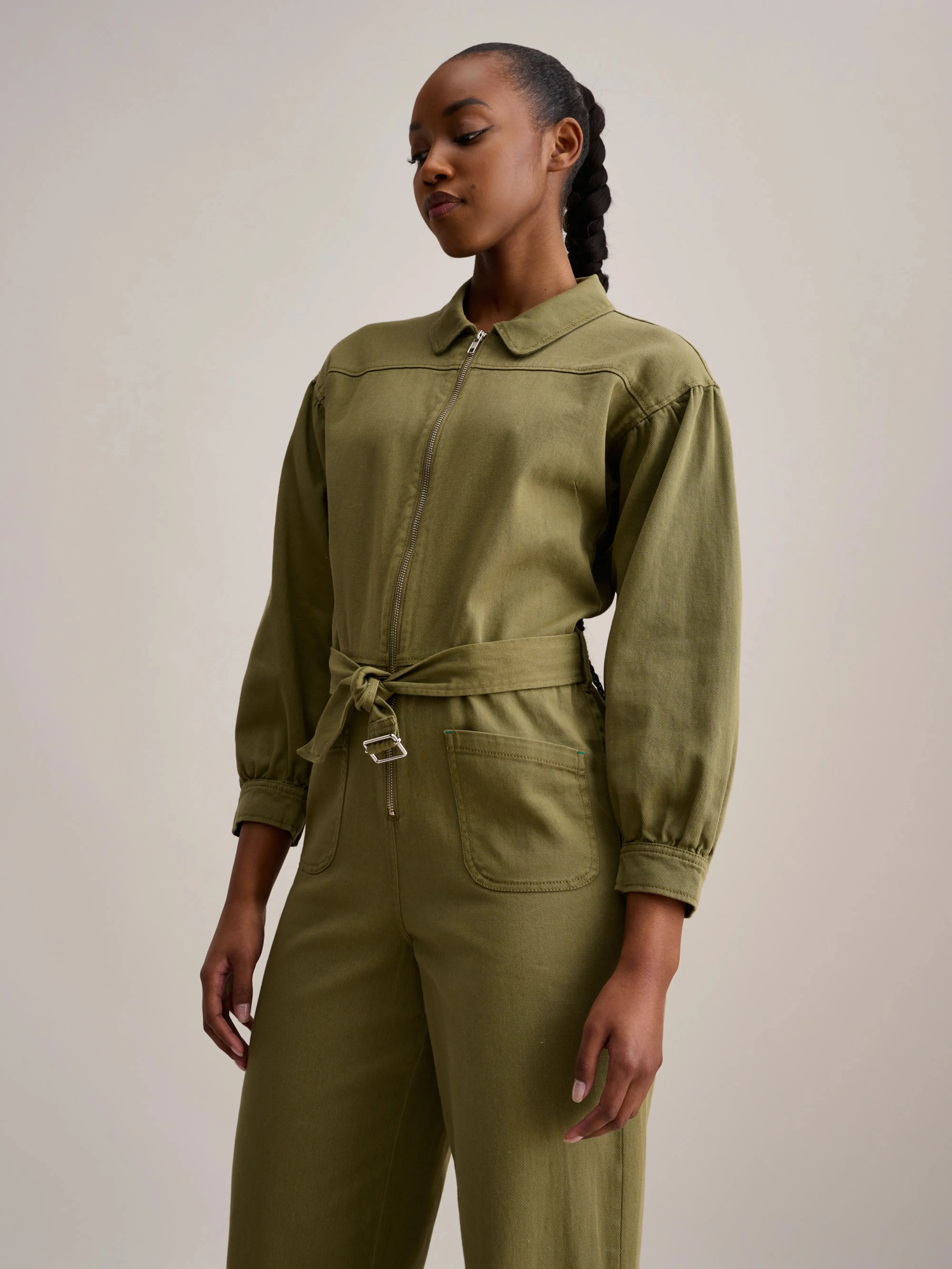 Louna Jumpsuit (232 / W / LODEN) sold by Bellrose product image thumbnail 5