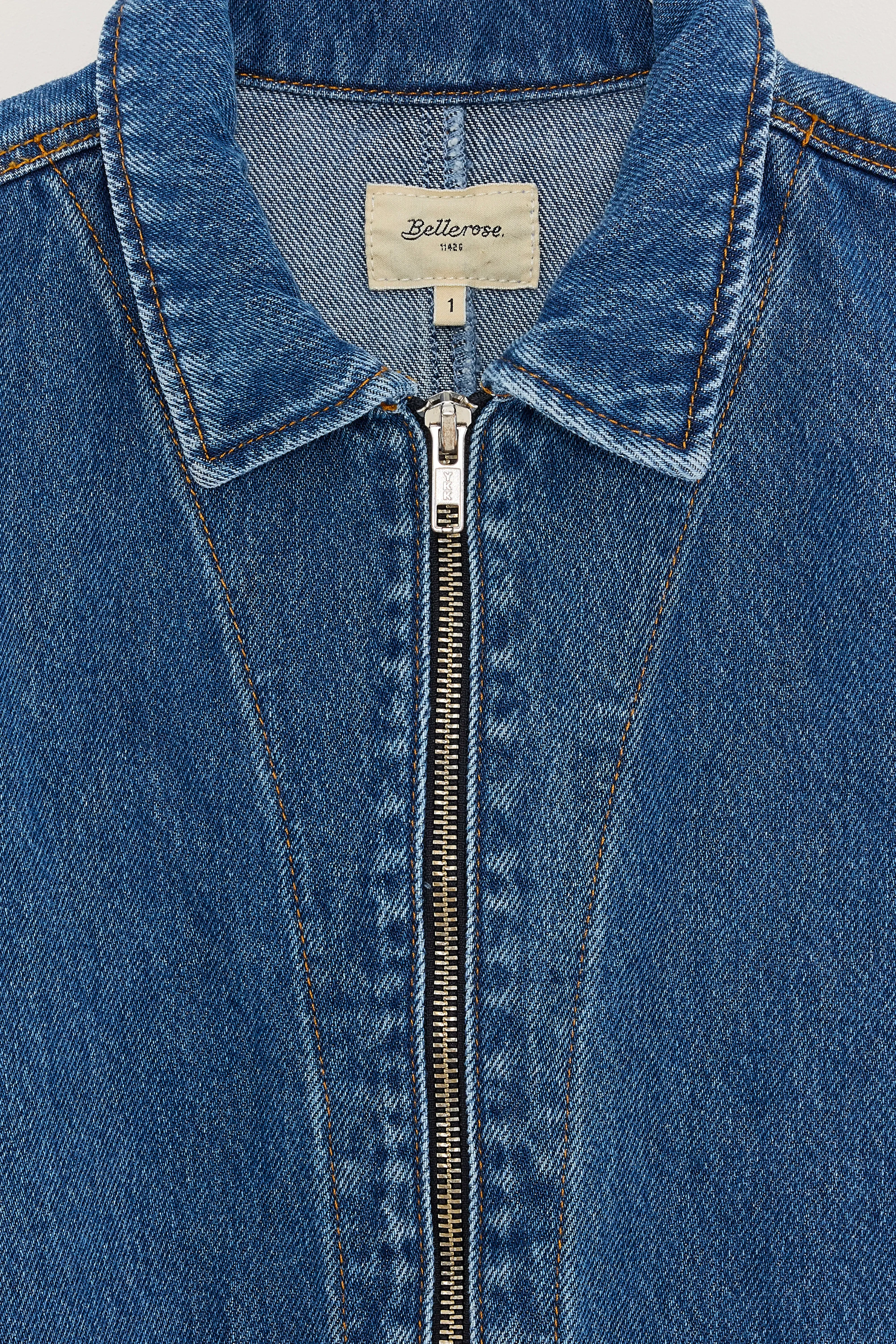 Poster denim jumpsuit (242 / W / USED BLUE) sold by Bellrose product image thumbnail 4