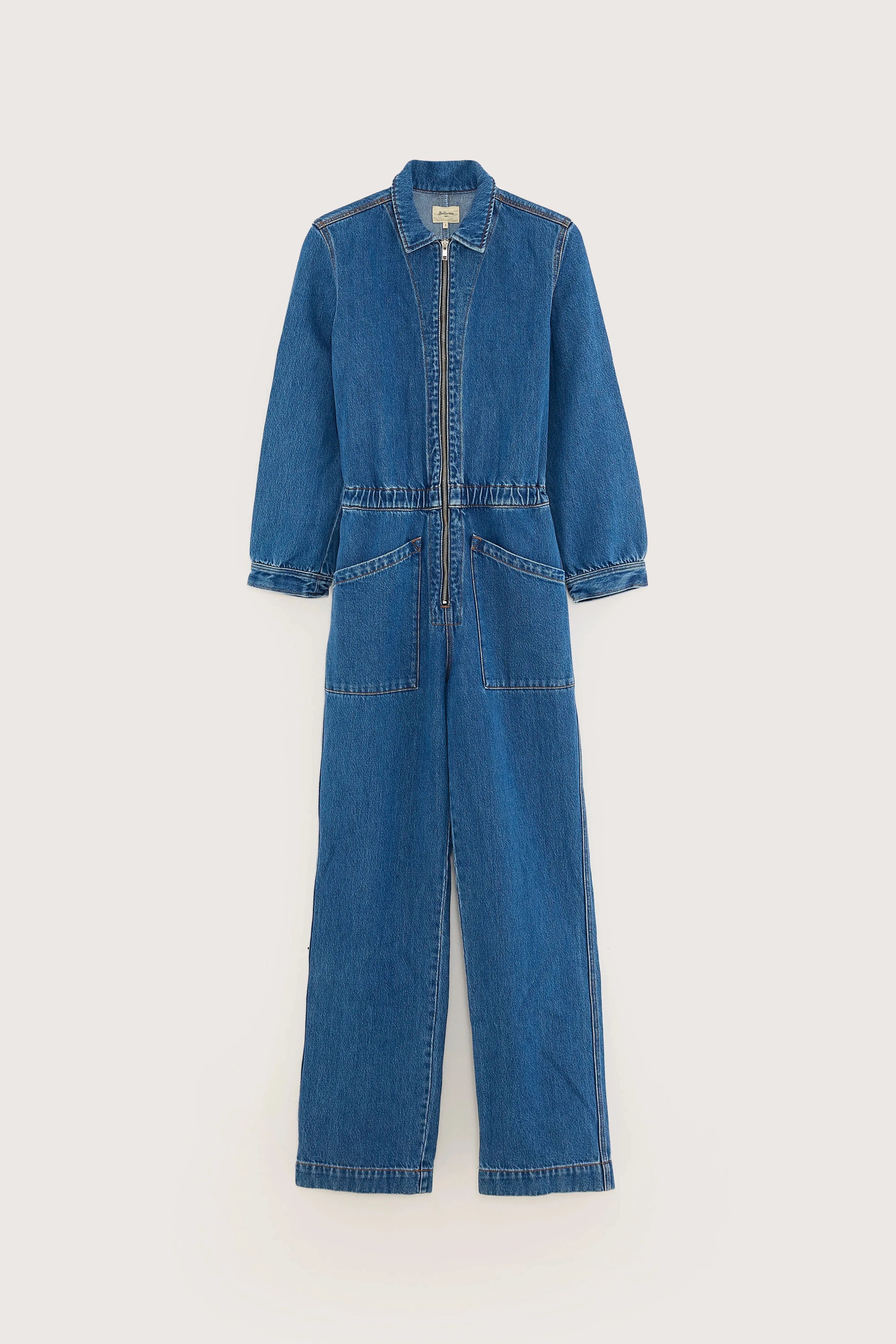 Poster denim jumpsuit (242 / W / USED BLUE) sold by Bellrose product image thumbnail 2