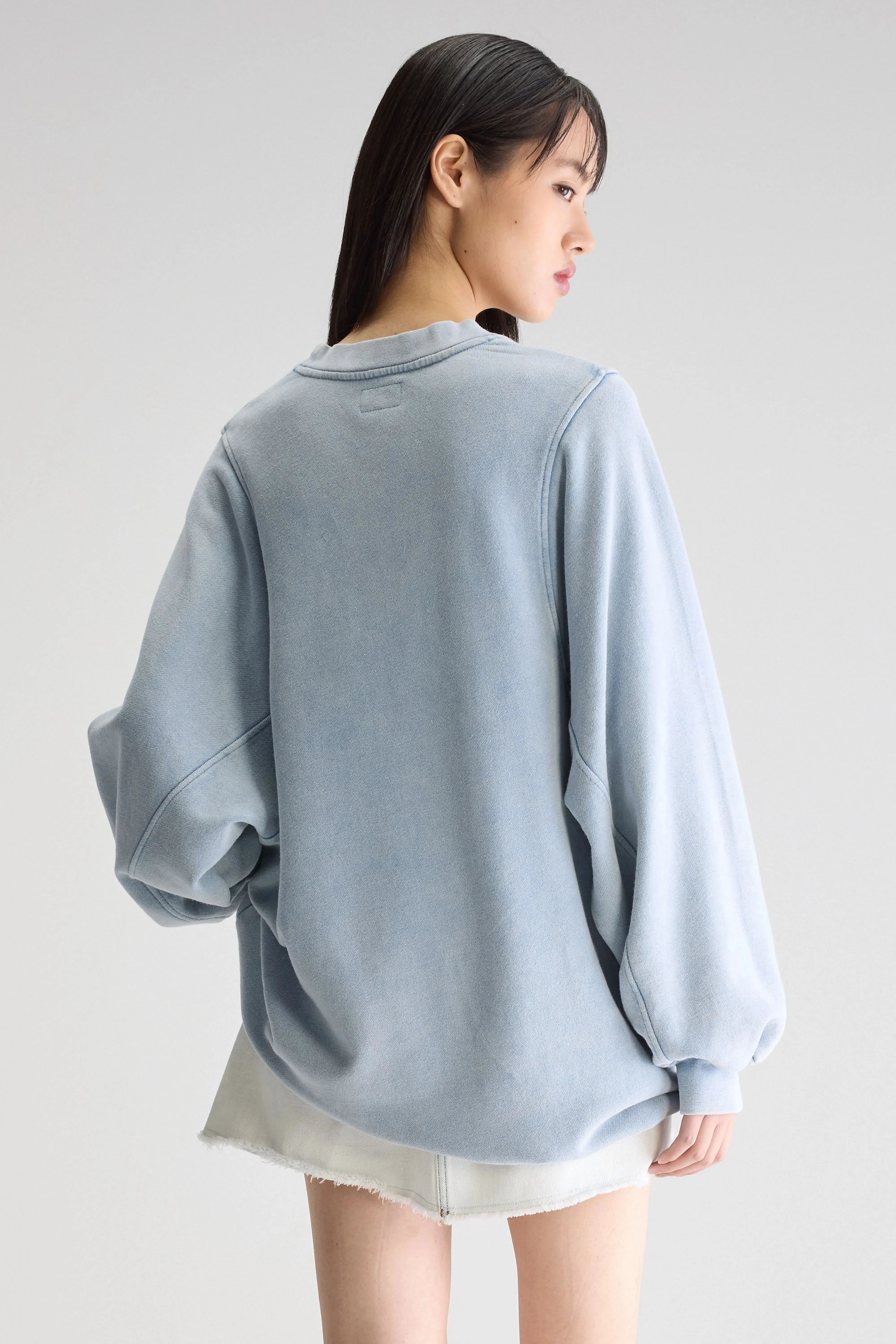 Filos sweatshirt dress (251 / W / DENIM) sold by Bellrose product image thumbnail 4