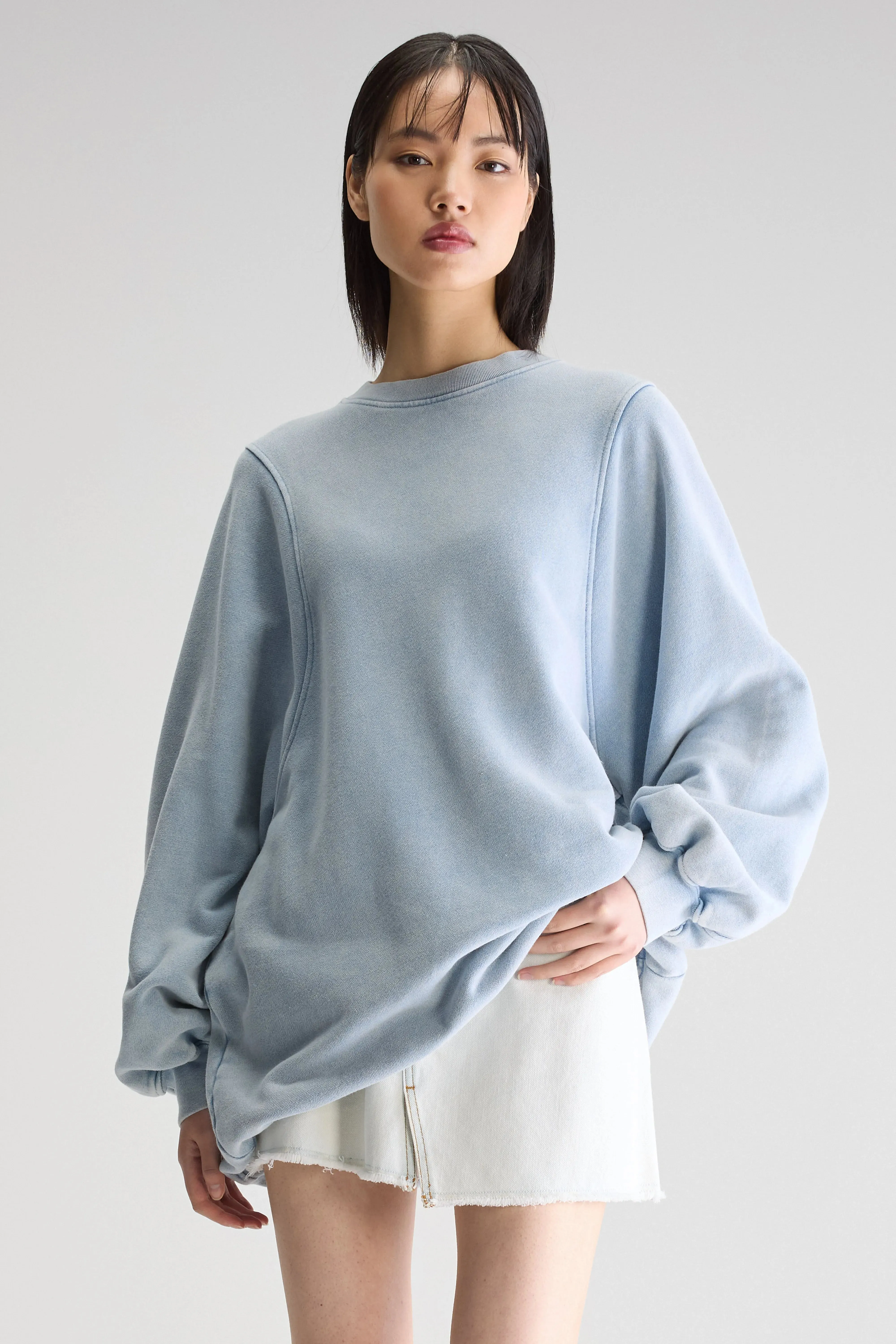 Filos sweatshirt dress (251 / W / DENIM) sold by Bellrose product image thumbnail 2