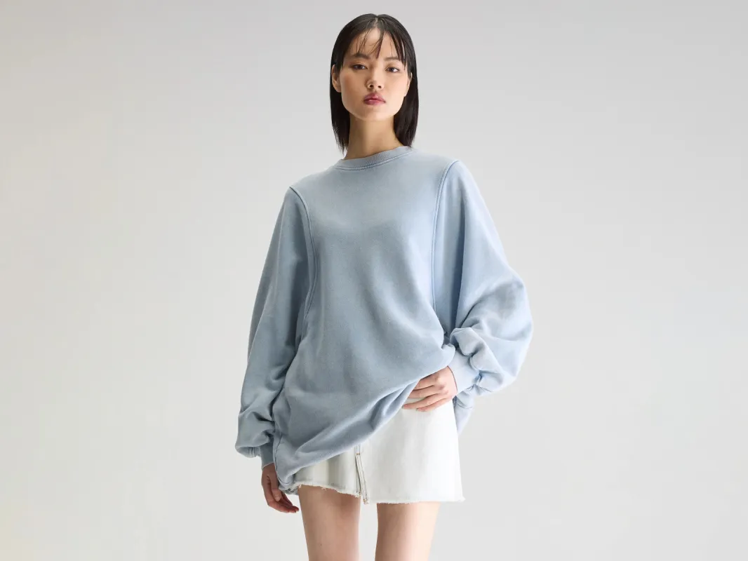 Filos sweatshirt dress (251 / W / DENIM) sold by Bellrose