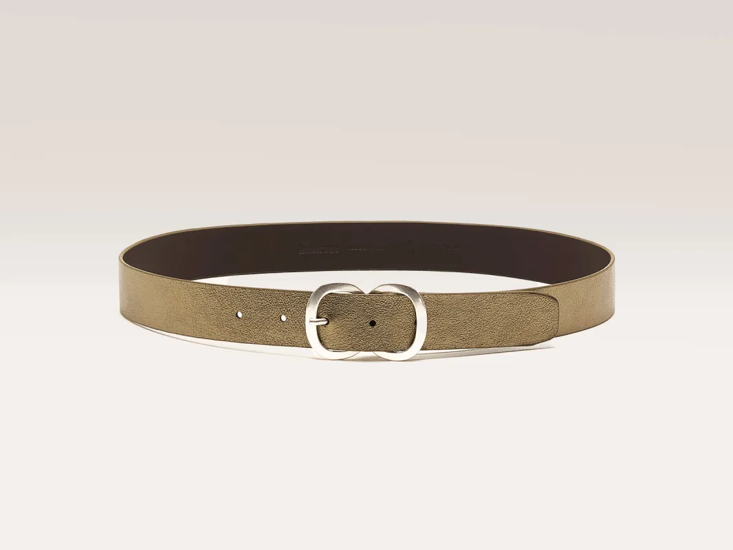 Sabas leather belt (251 / W / DARK ROAST) sold by Bellrose