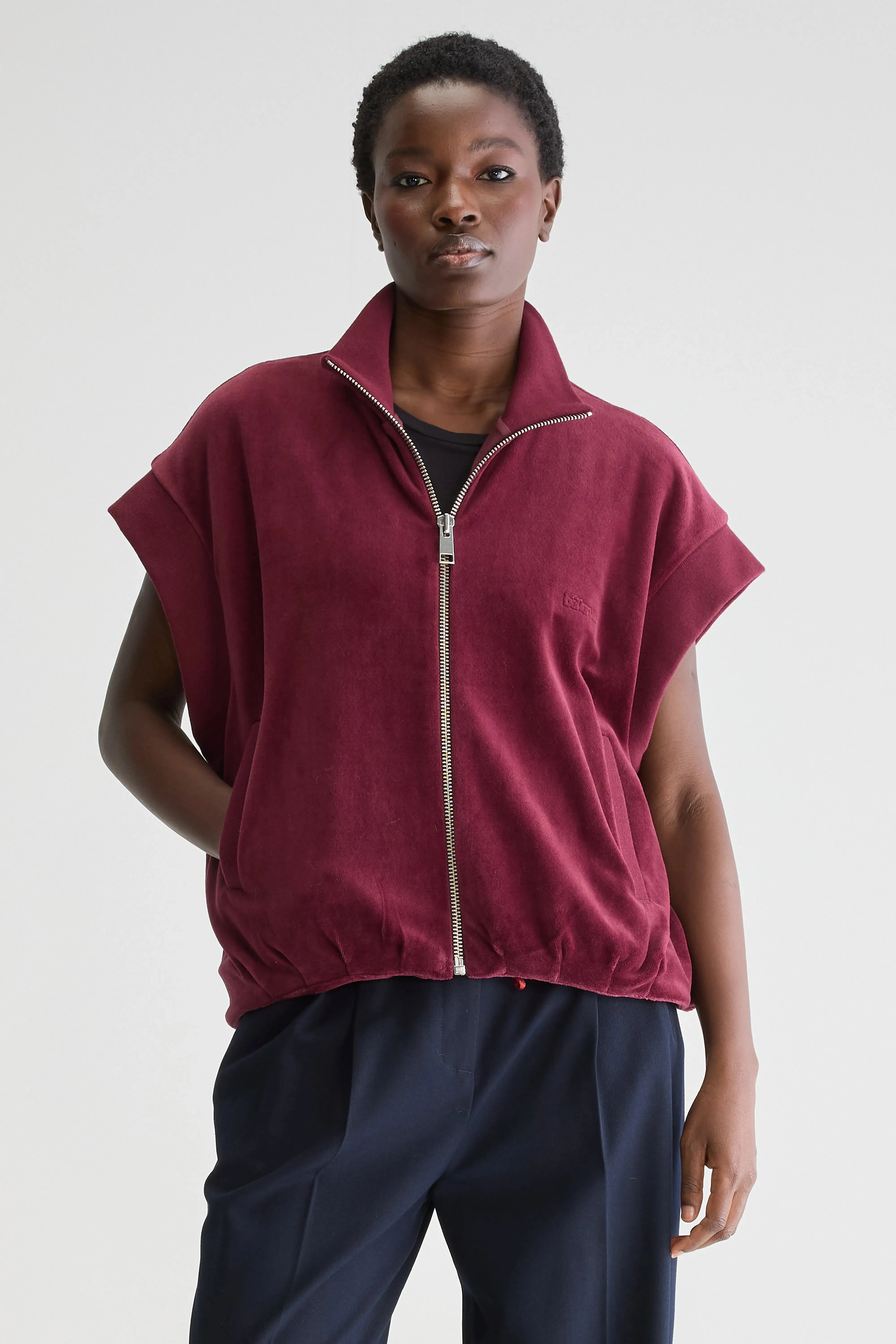 Tallos sleeveless sweatshirt (251 / W / BORDEAUX) sold by Bellrose product image thumbnail 2
