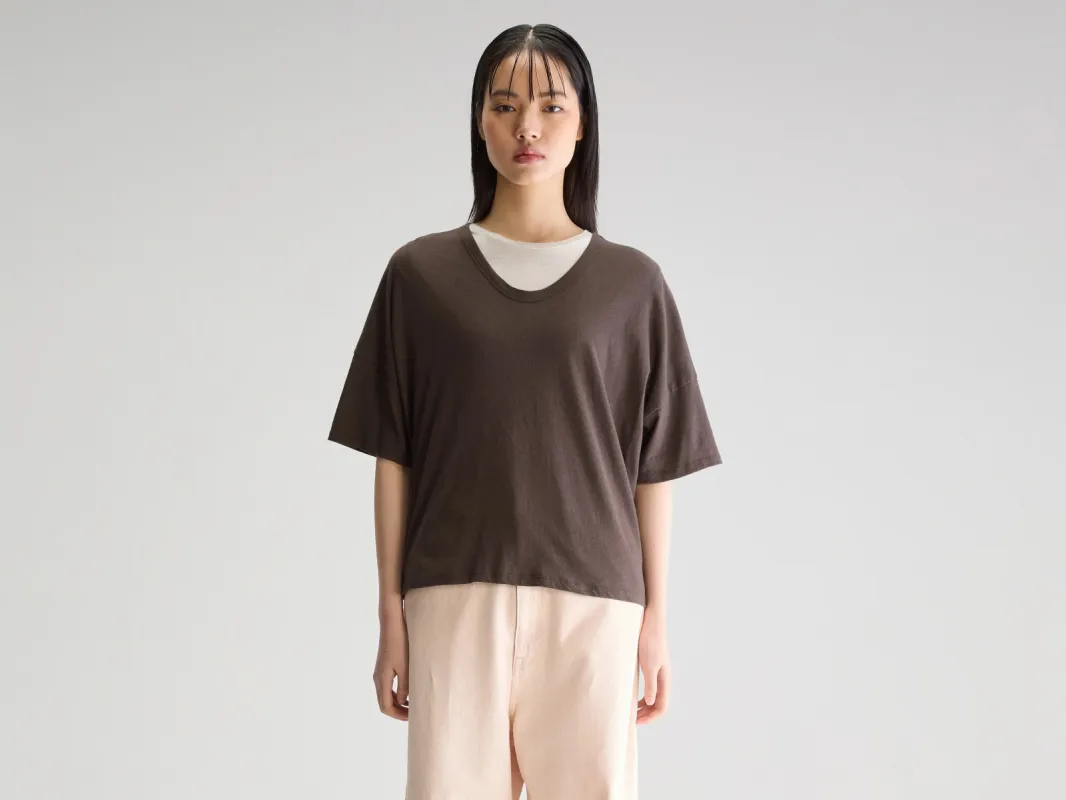 Vurdes short-sleeve t-shirt (251 / W / DARK ROAST) sold by Bellrose