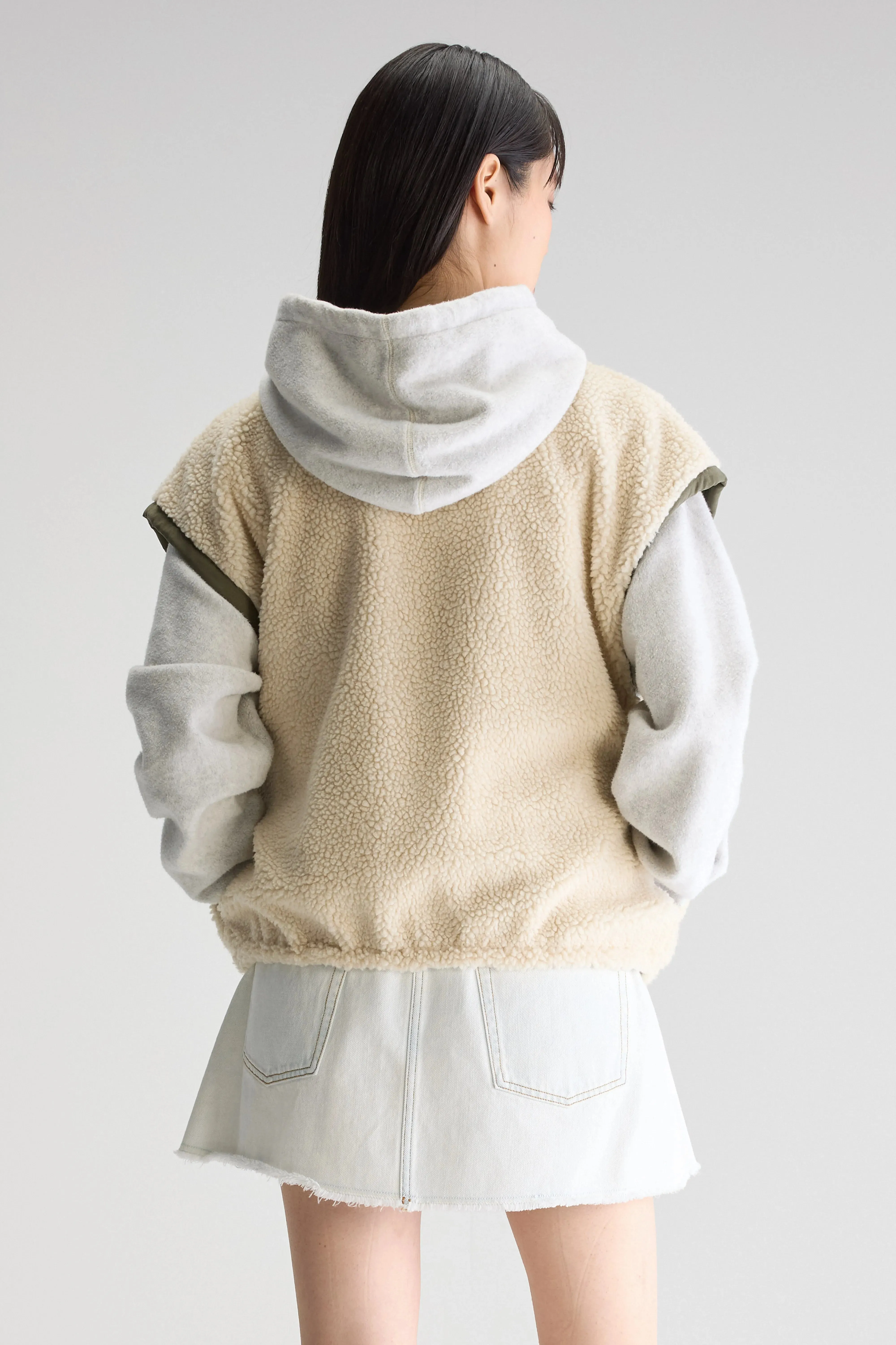 Jano sleeveless jacket (251 / W / ECRU) sold by Bellrose product image thumbnail 5