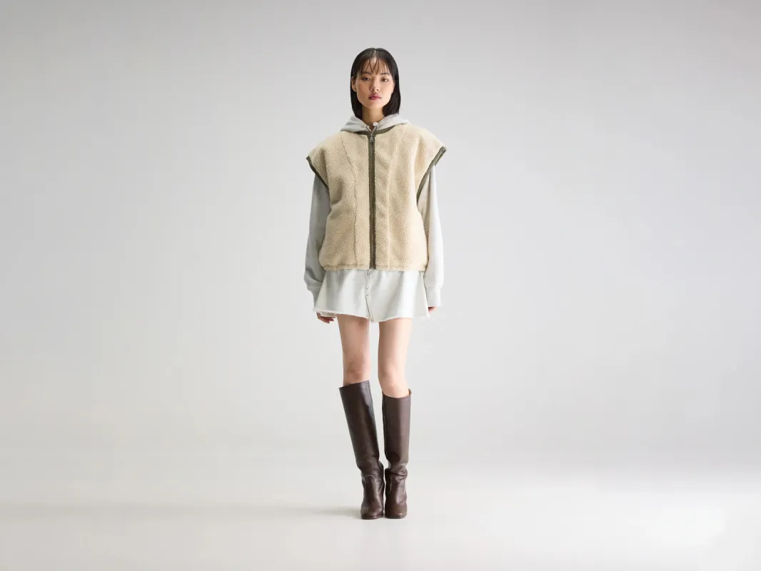 Jano sleeveless jacket (251 / W / ECRU) sold by Bellrose