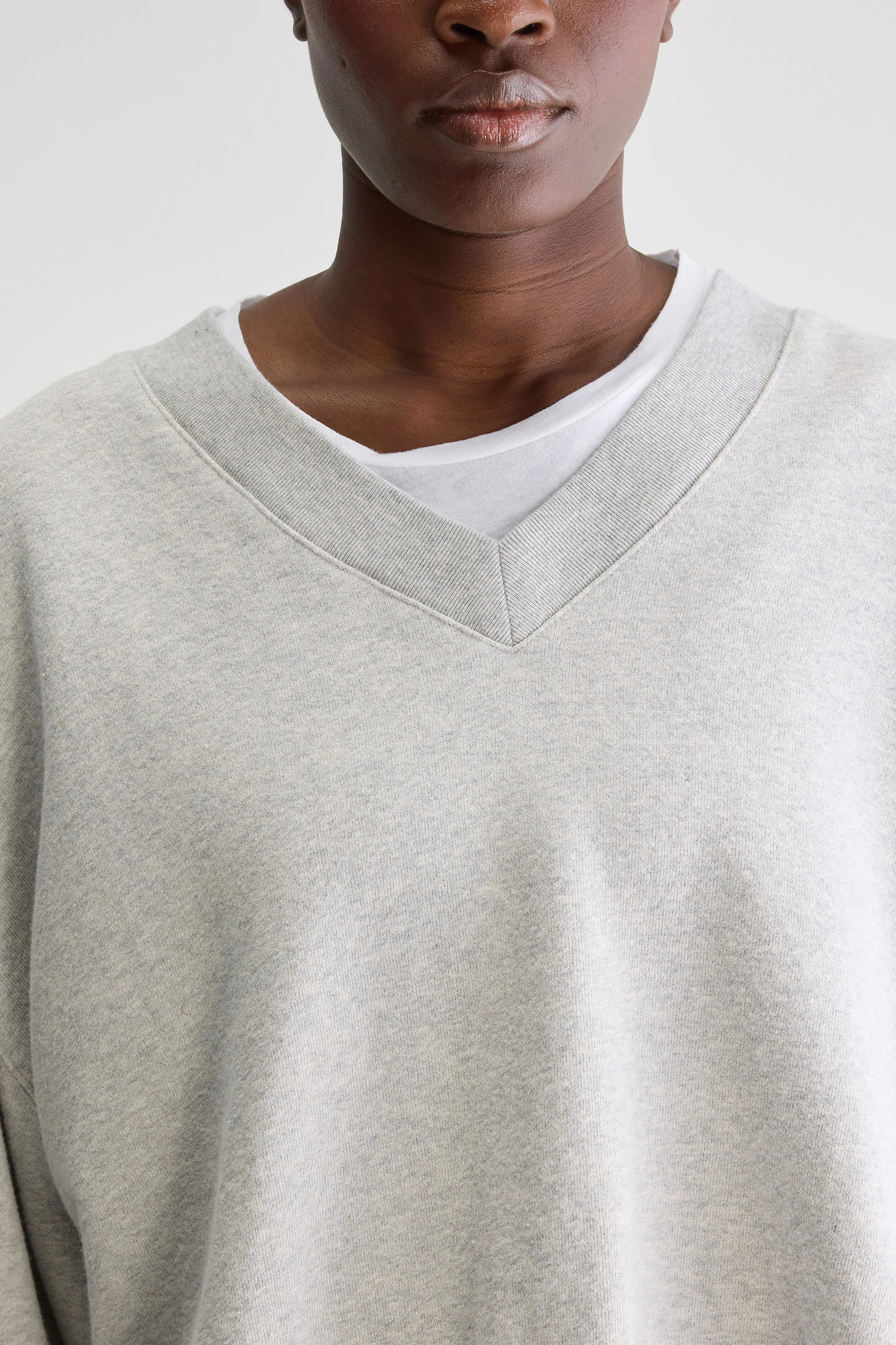Varola v-neck sweatshirt (252 / W / H. GREY) sold by Bellrose product image thumbnail 5