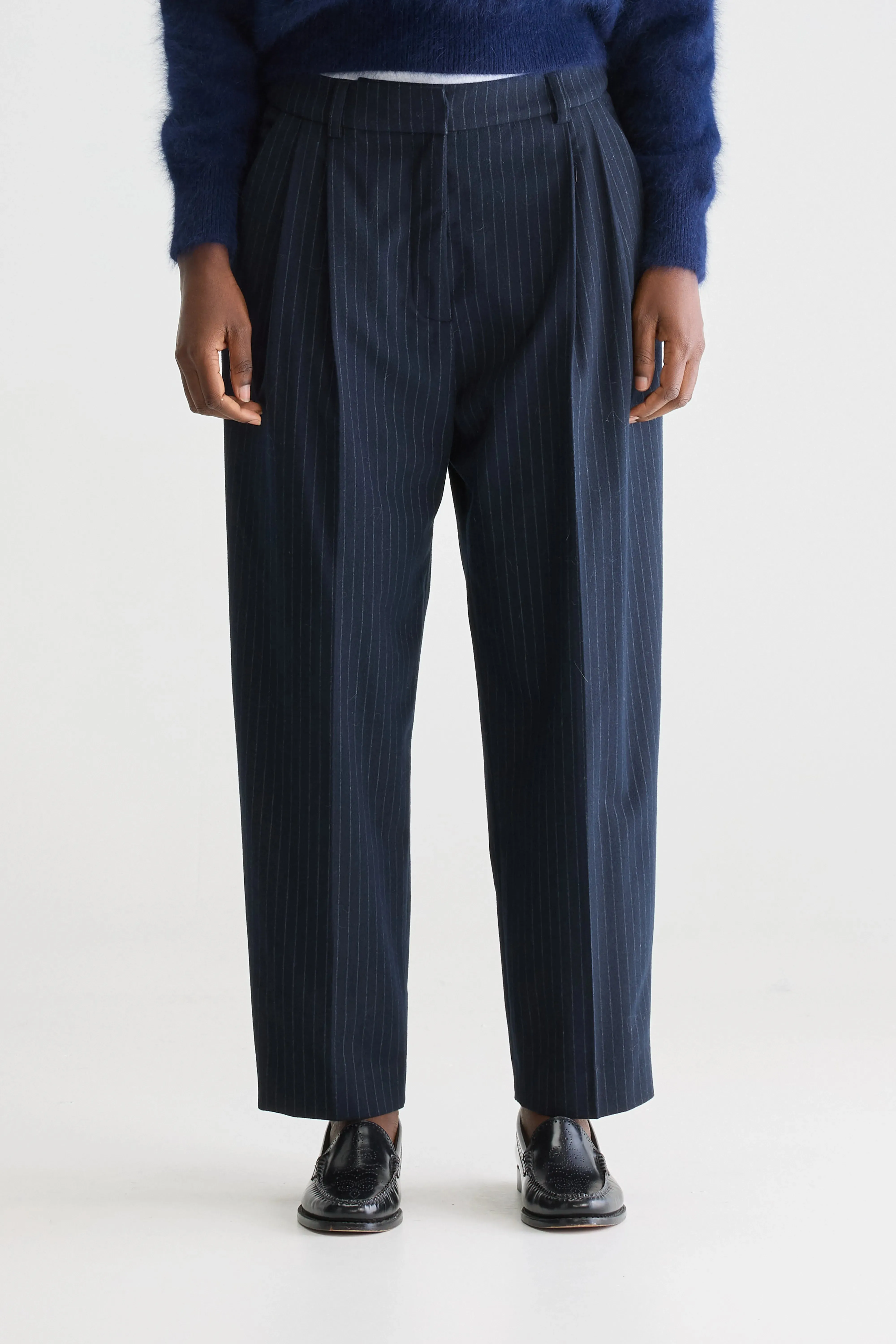 Valdo tailored trousers (251 / W / STRIPE A) sold by Bellrose product image thumbnail 3