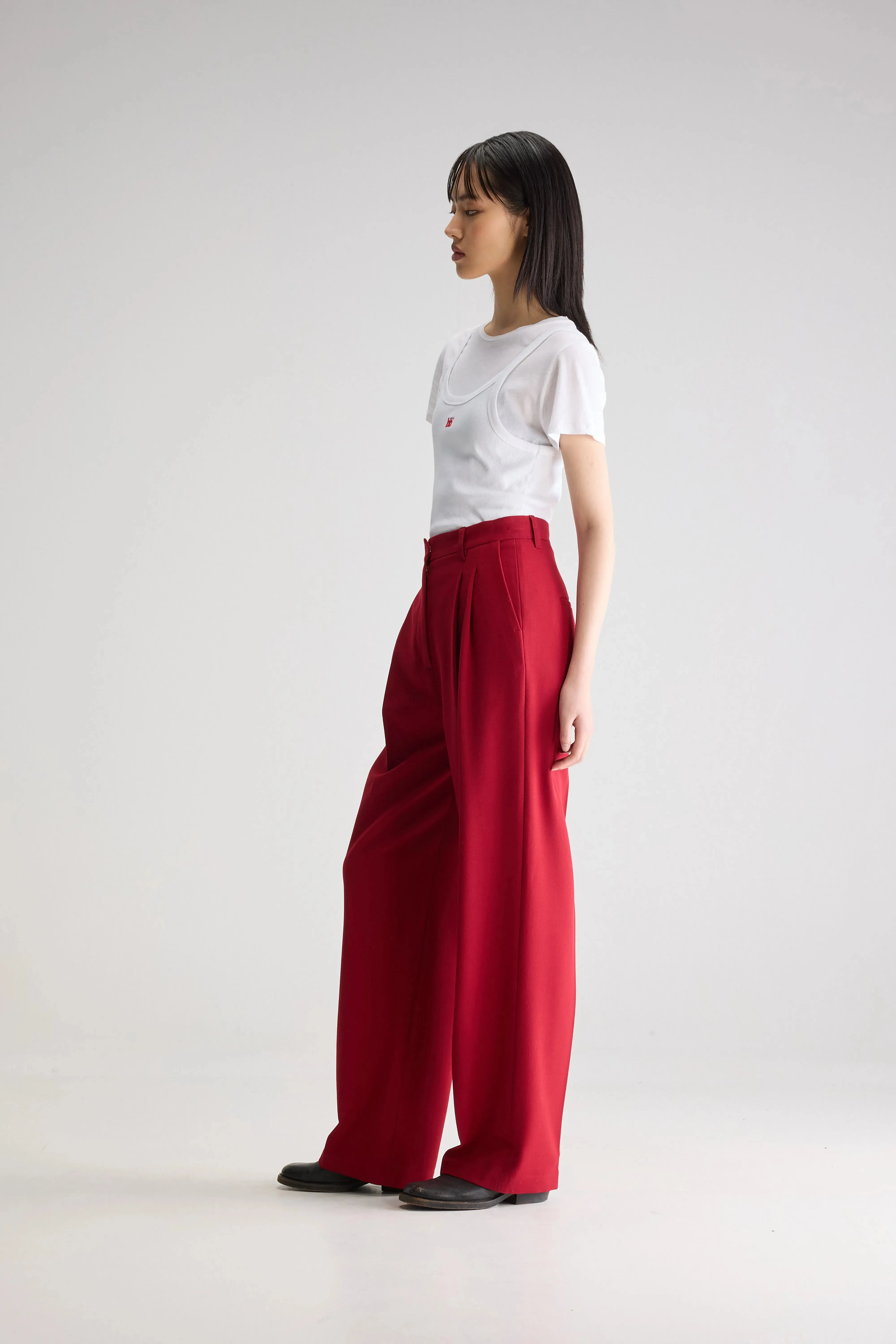 Dominic tailored trousers (251 / W / PALISSANDRE) sold by Bellrose product image thumbnail 5