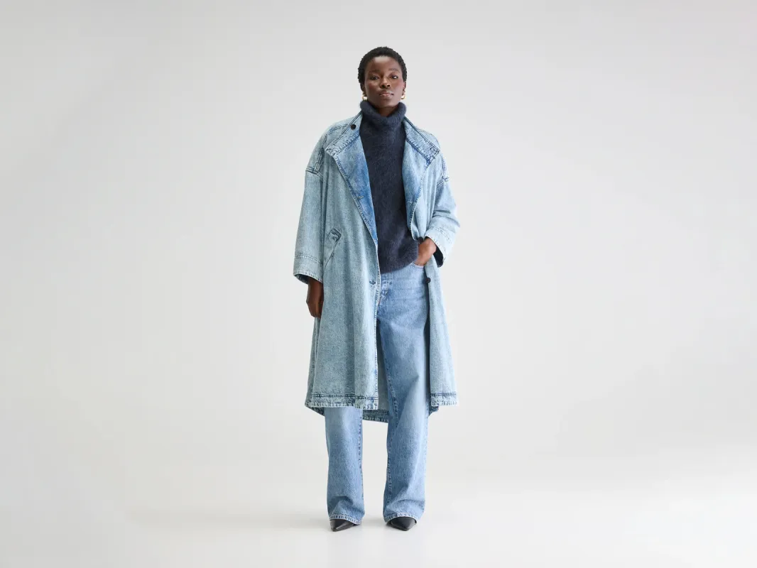 Jutta trench (251 / W / VNTG STONE WASH) sold by Bellrose