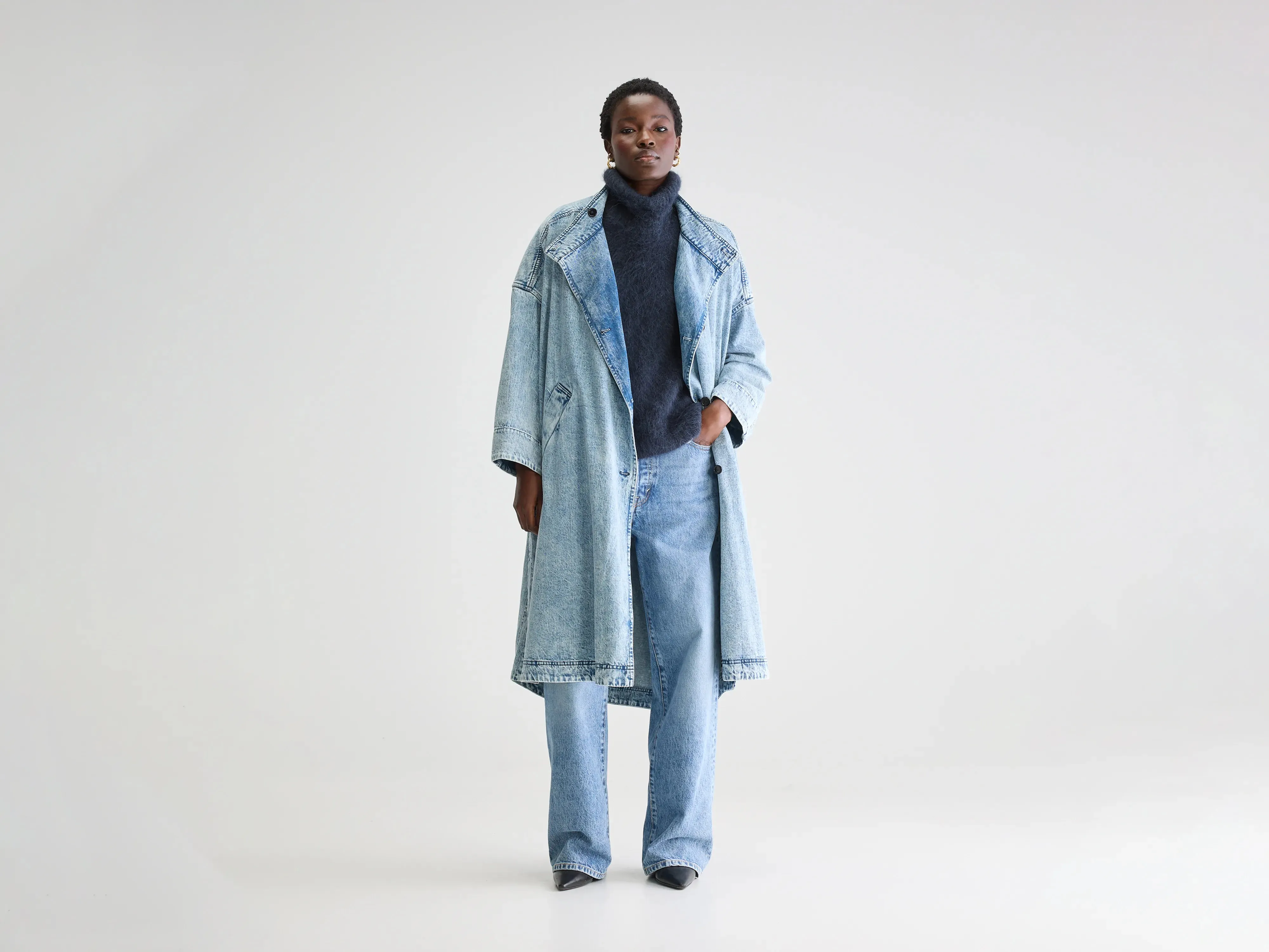 Jutta trench (251 / W / VNTG STONE WASH) sold by Bellrose