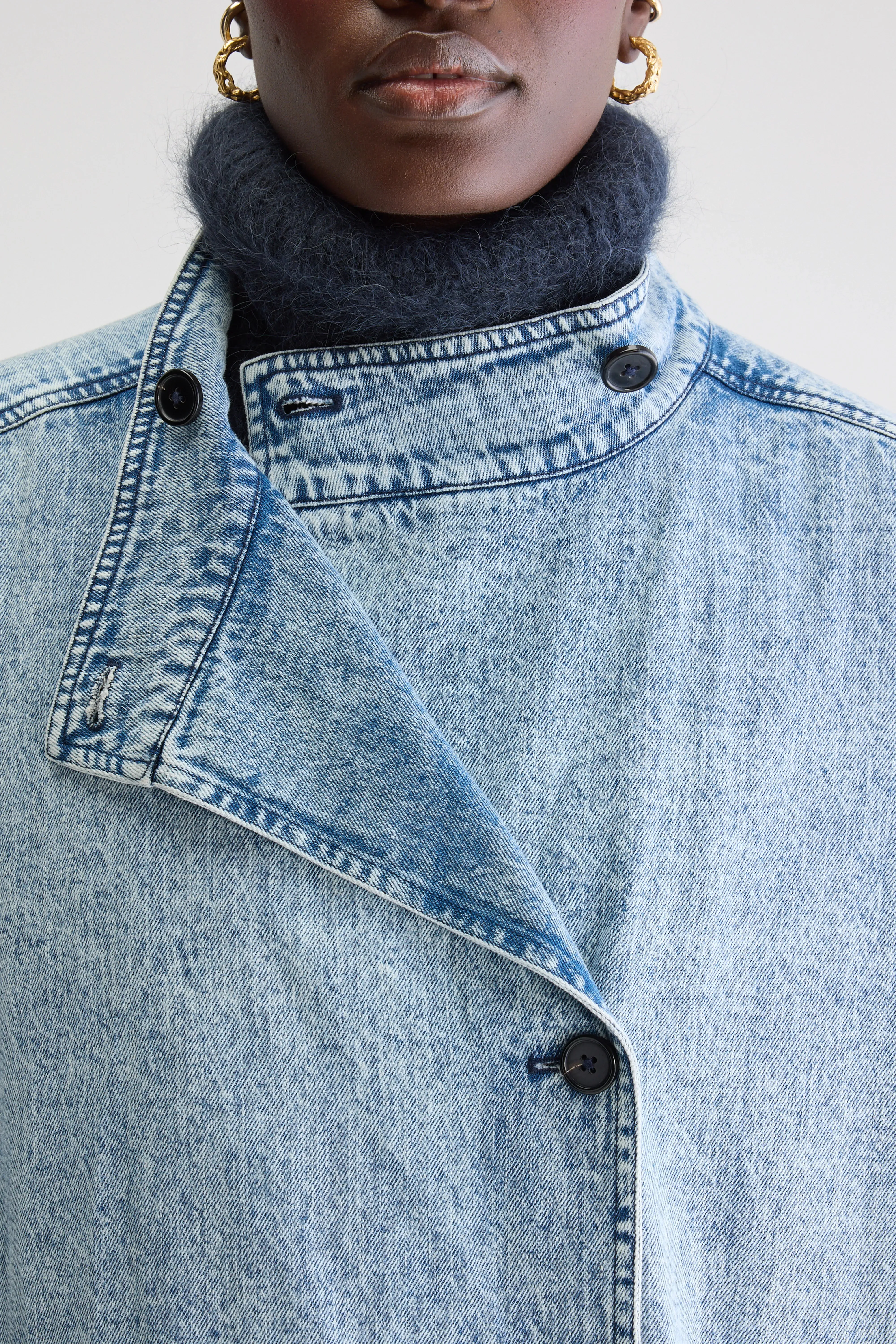 Jutta trench (251 / W / VNTG STONE WASH) sold by Bellrose product image thumbnail 5