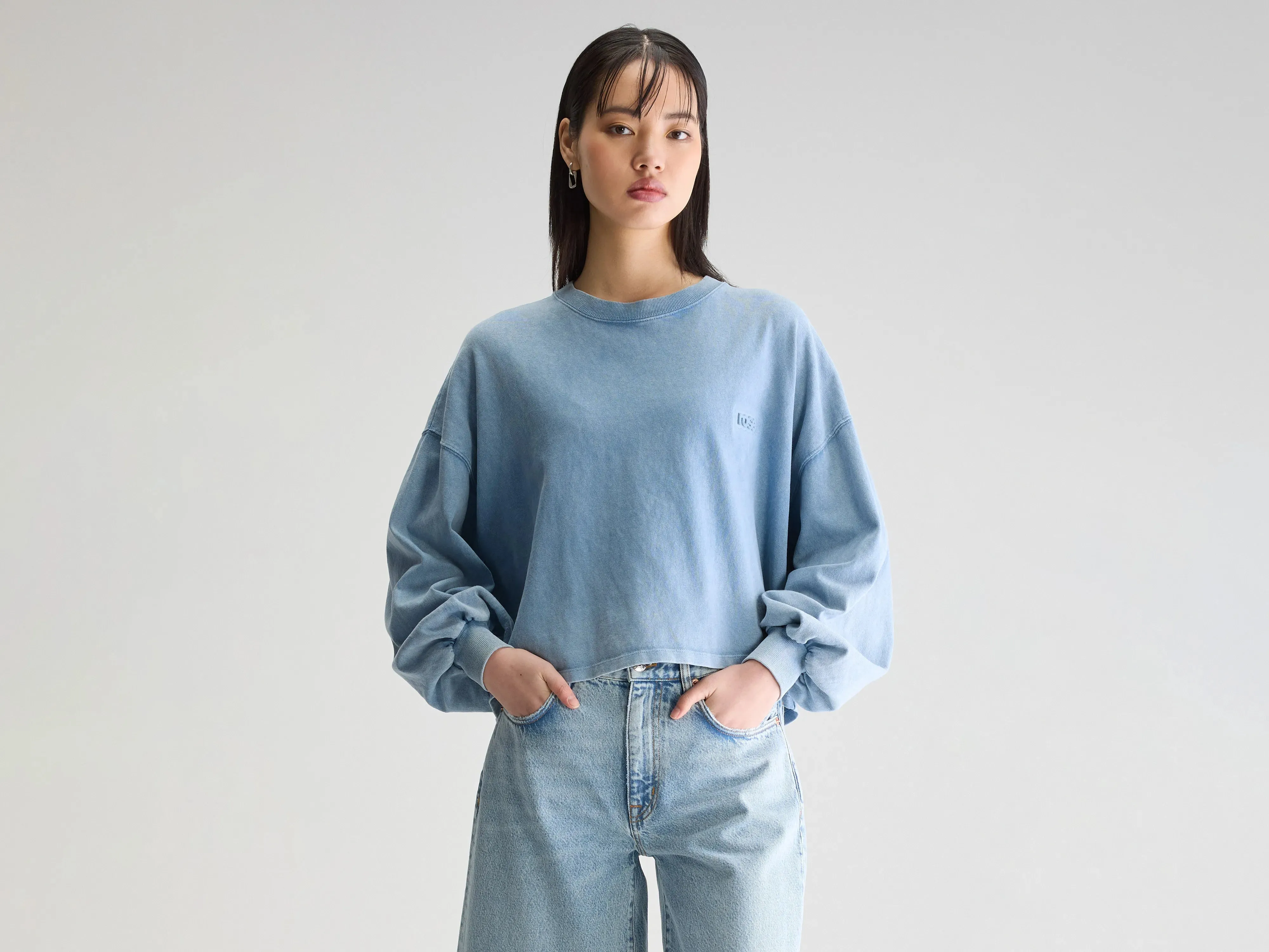 Franco long-sleeve t-shirt (251 / W / DENIM) sold by Bellrose