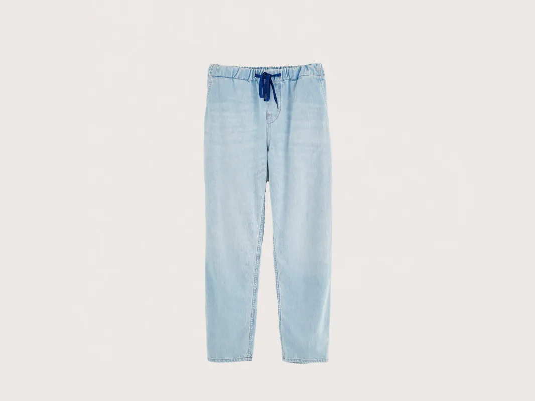 Pizzy relaxed trousers (241 / W / LT BLUE BLEACH) sold by Bellrose