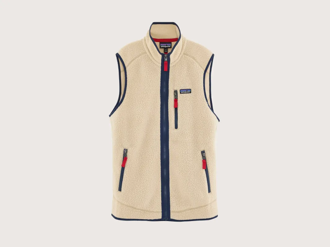 Men's Retro Pile Vest (242 / M / BEIGE) sold by Bellrose