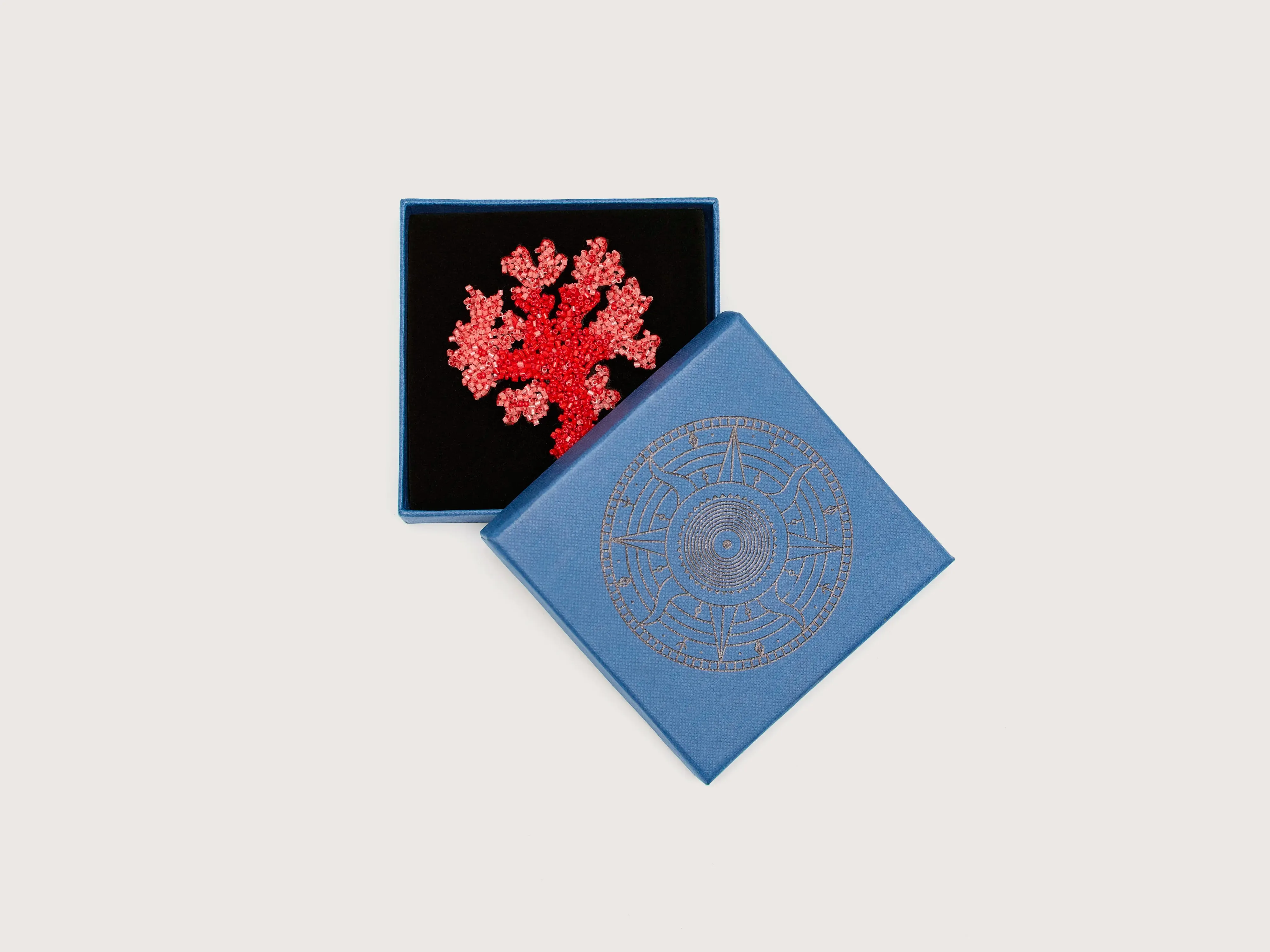 Coral Brooch (242 / W / MULTICOLOR) sold by Bellrose