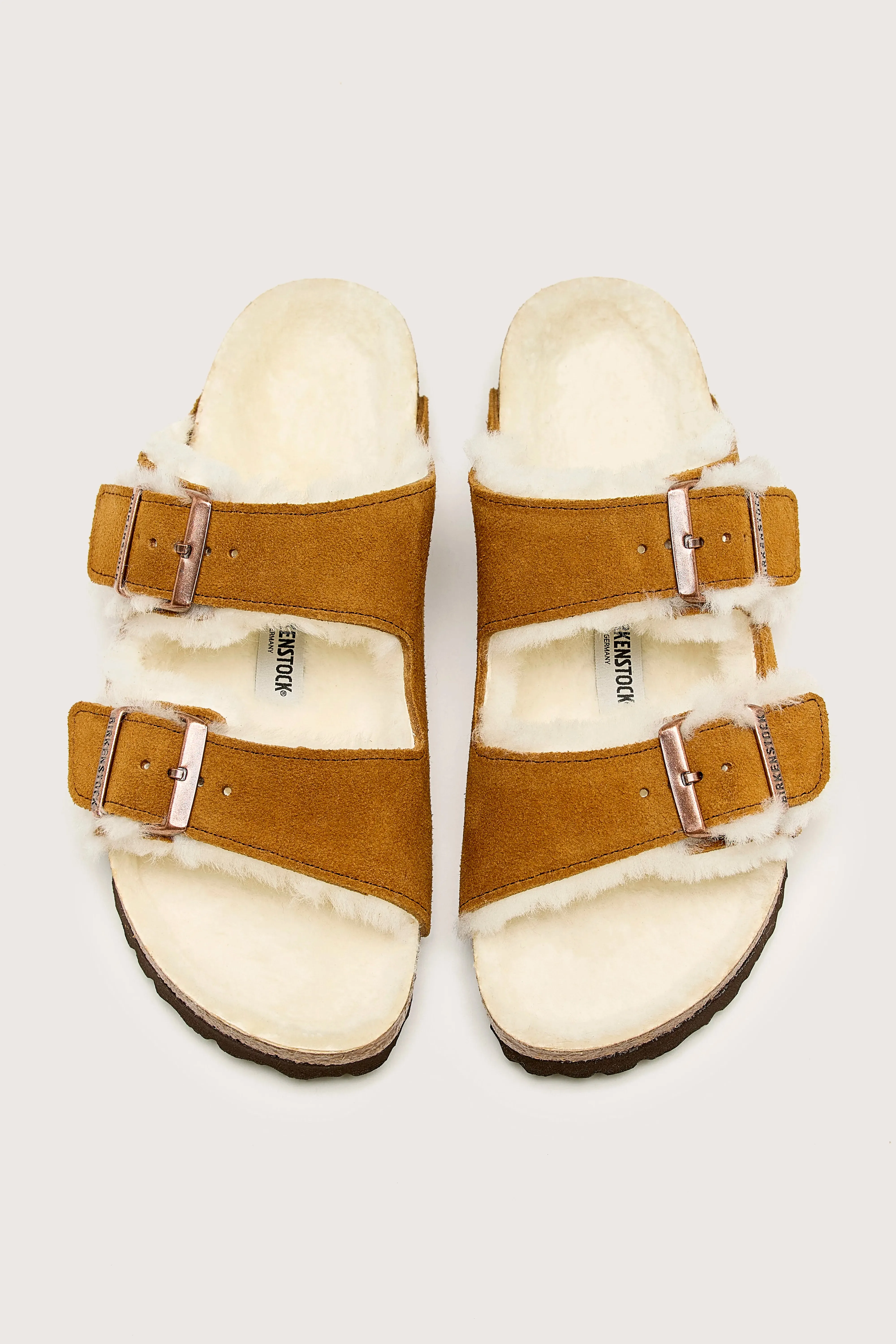 Arizona Shearling Sandals (242 / W / TAN) sold by Bellrose product image thumbnail 4