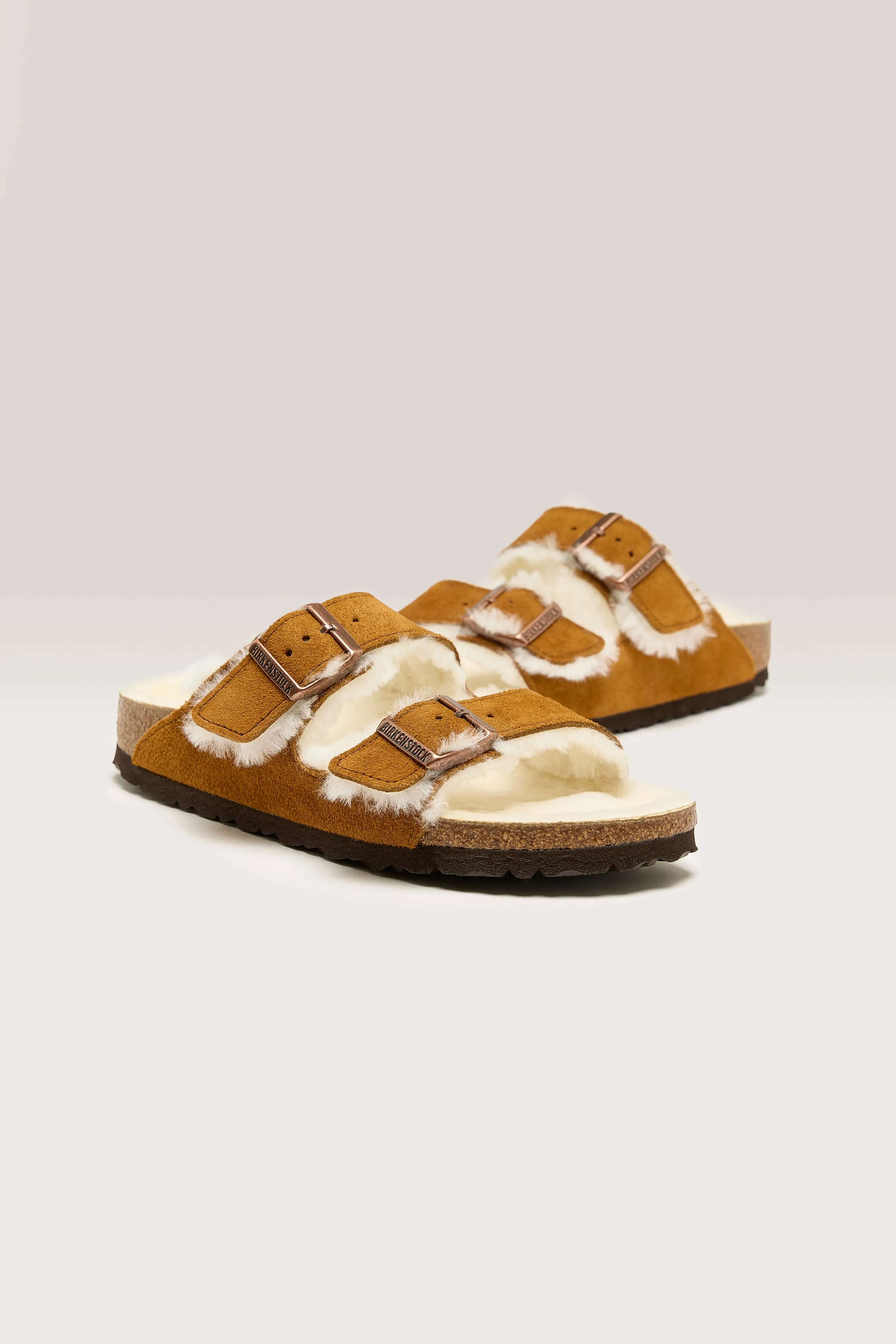 Arizona Shearling Sandals (242 / W / TAN) sold by Bellrose product image thumbnail 3