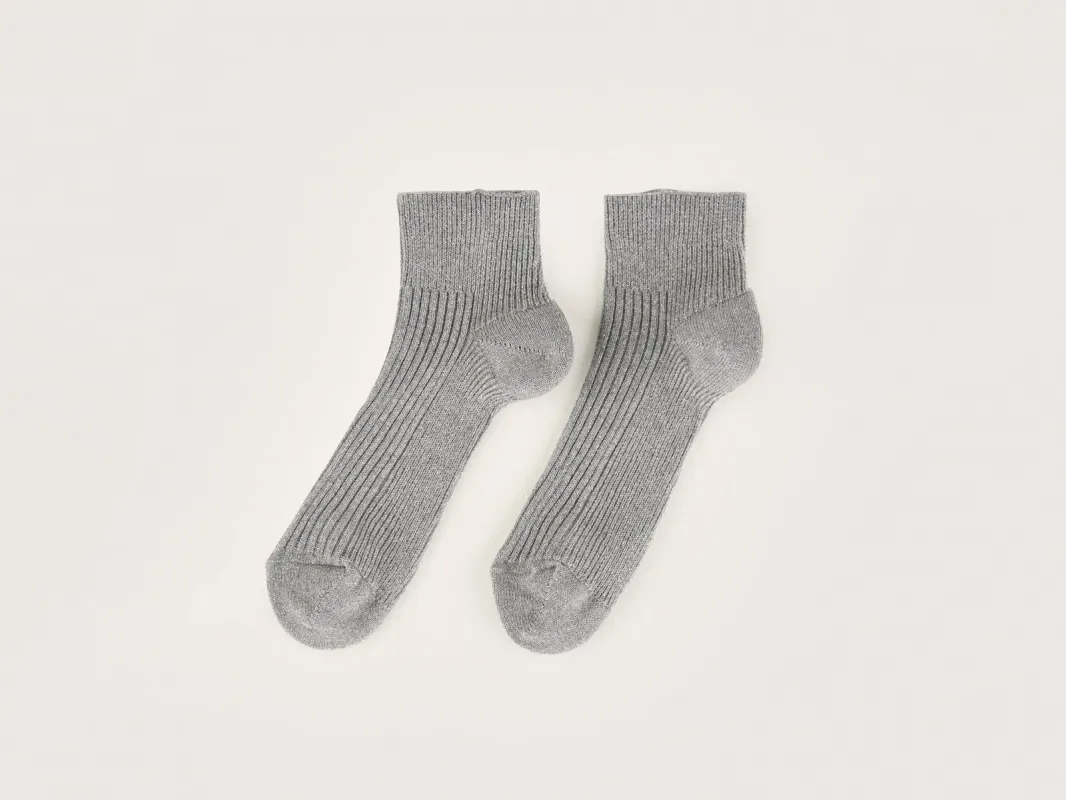 Bapis Socks (251 / W / H. GREY) made by Bellerose