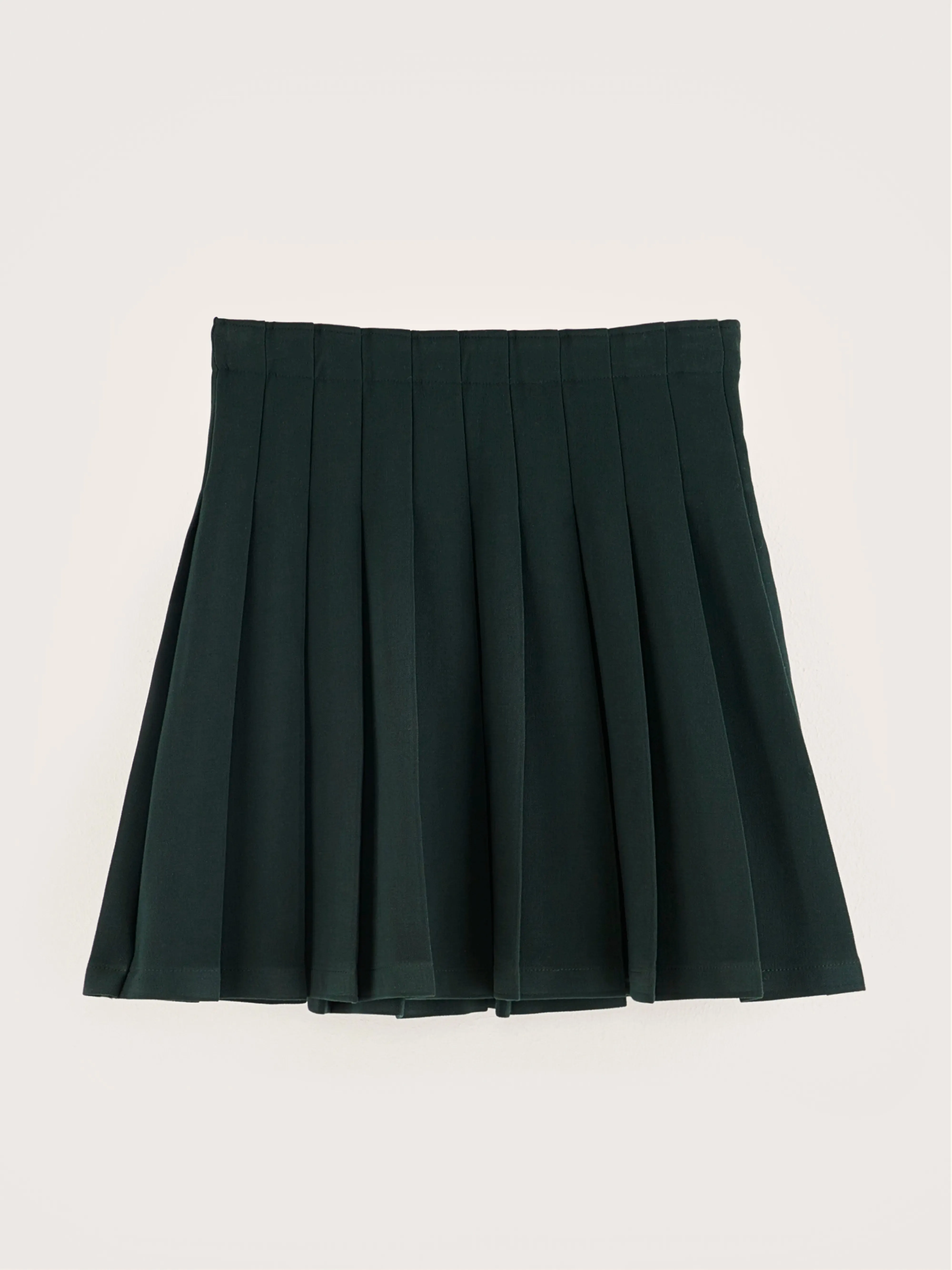 Asra pleated mini skirt (242 / G / FOREST) sold by Bellrose product image thumbnail 2
