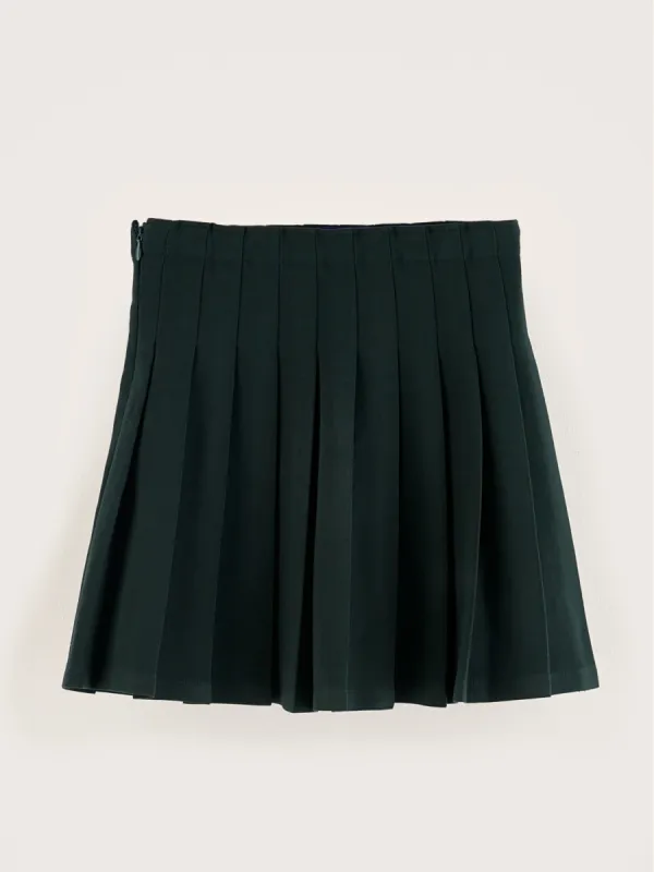 Asra pleated mini skirt (242 / G / FOREST) sold by Bellrose