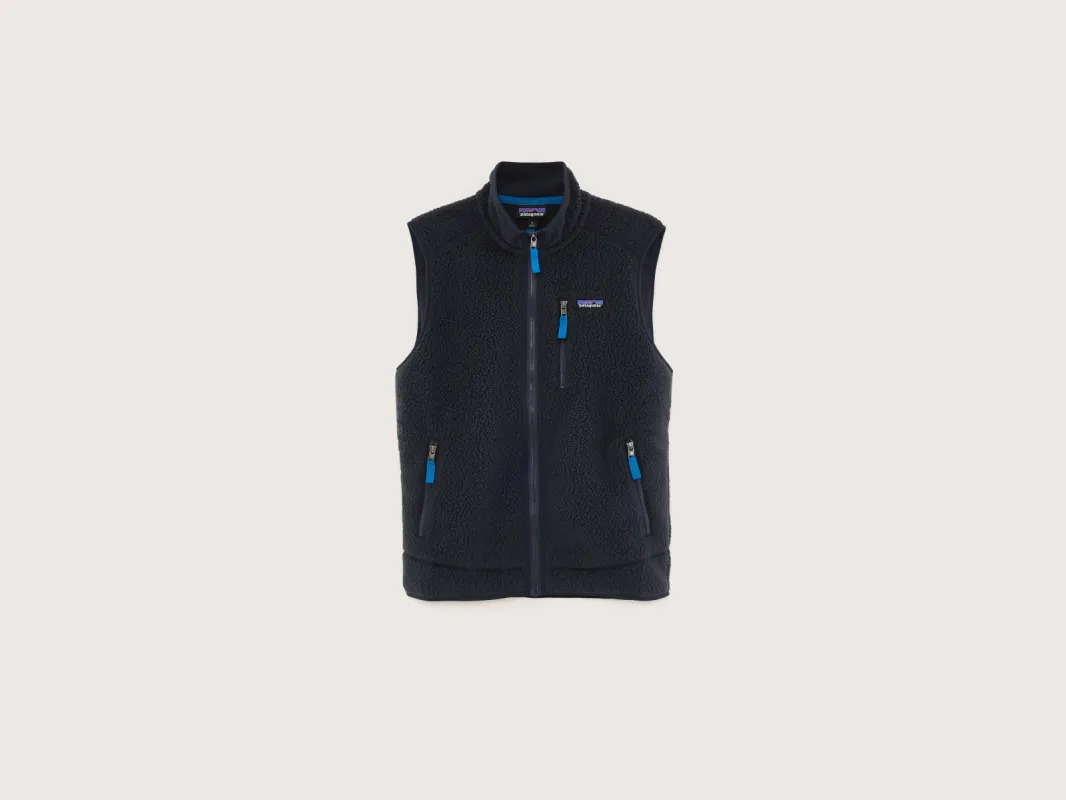 Men's Retro Pile Vest (242 / M / DARK NAVY) sold by Bellrose