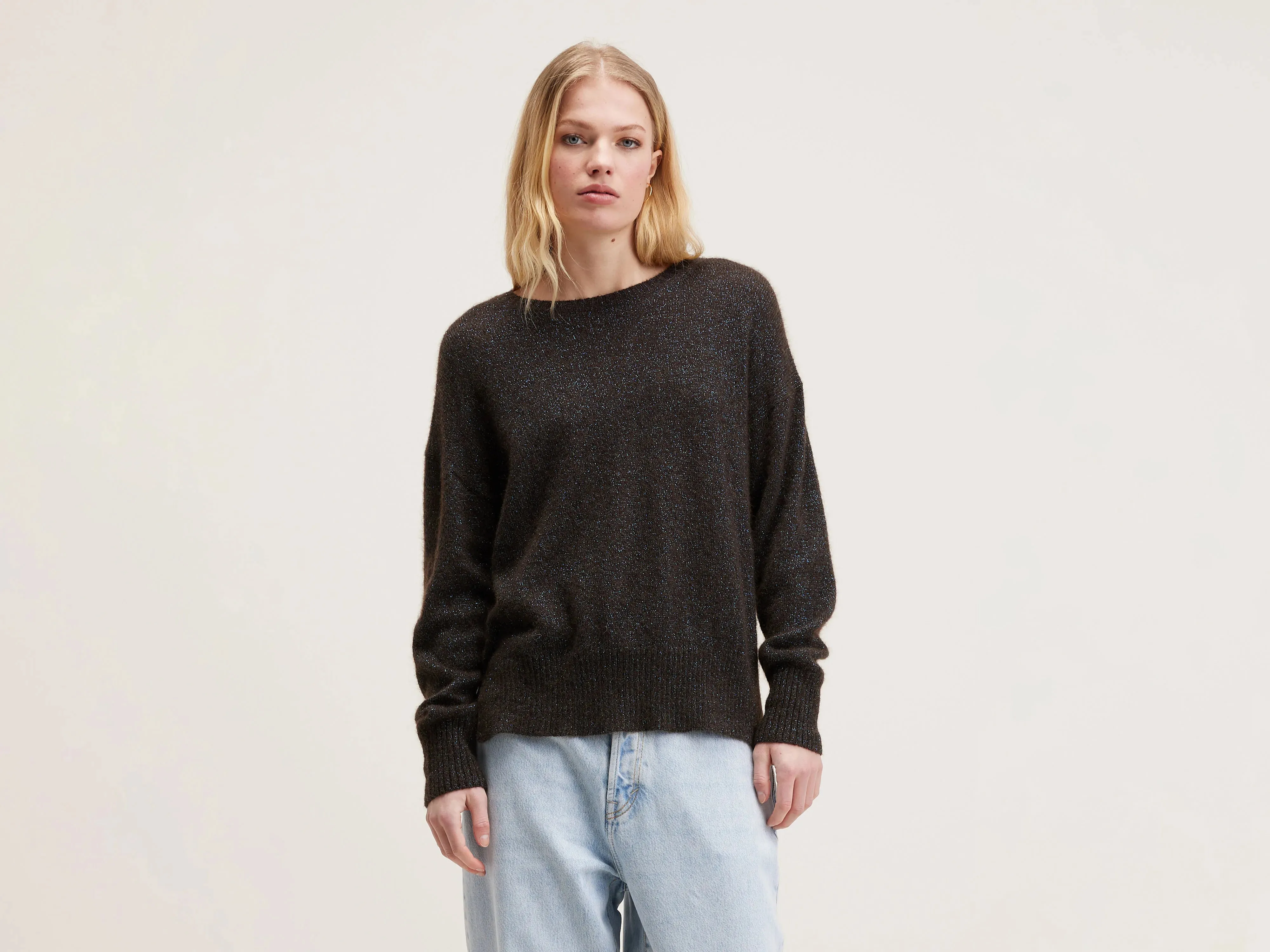 Aira alpaca-blend sweater (242 / W / EBENE) sold by Bellrose