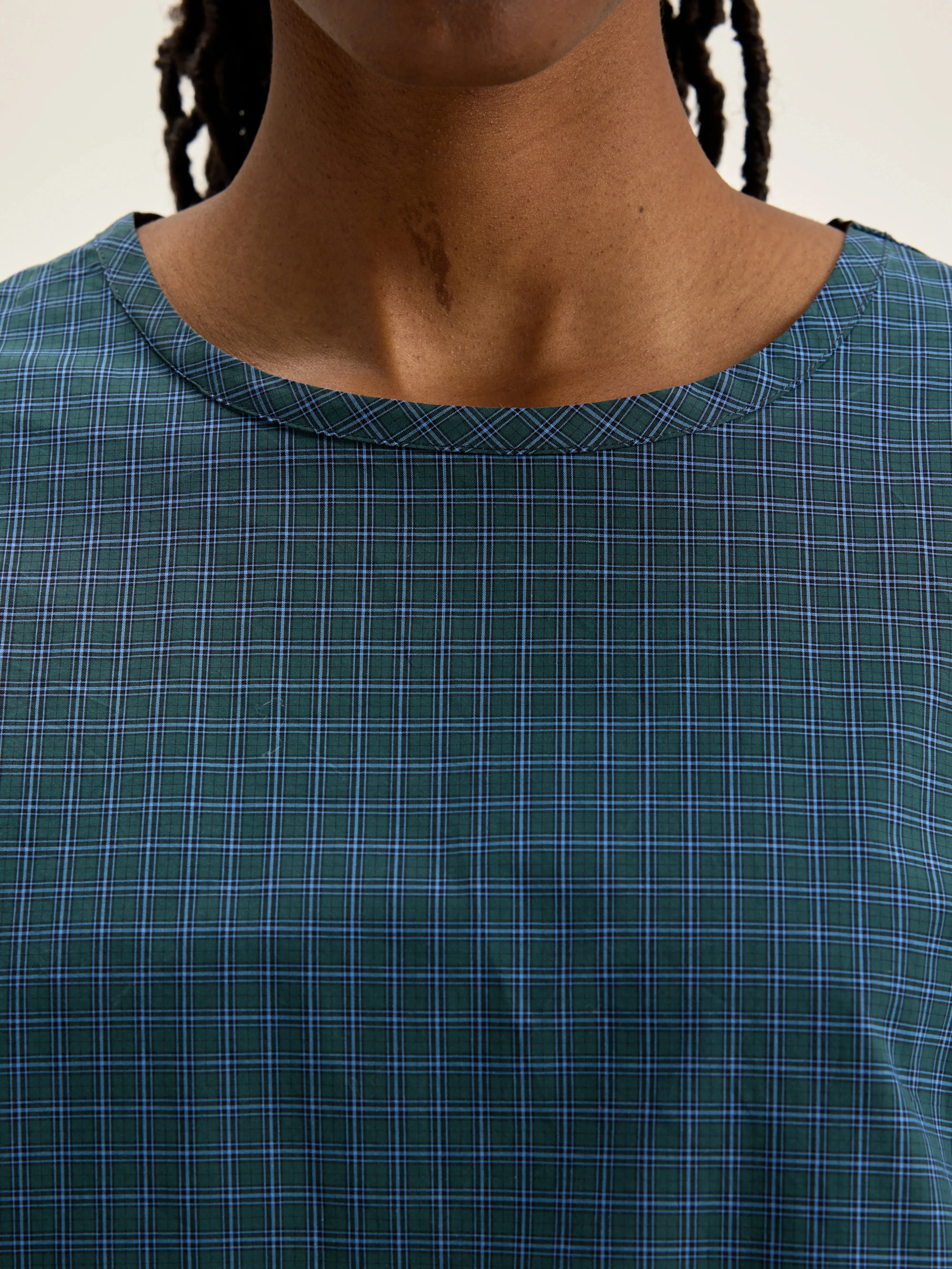 Padoue checked blouse (242 / W / CHECK C) sold by Bellrose product image thumbnail 5