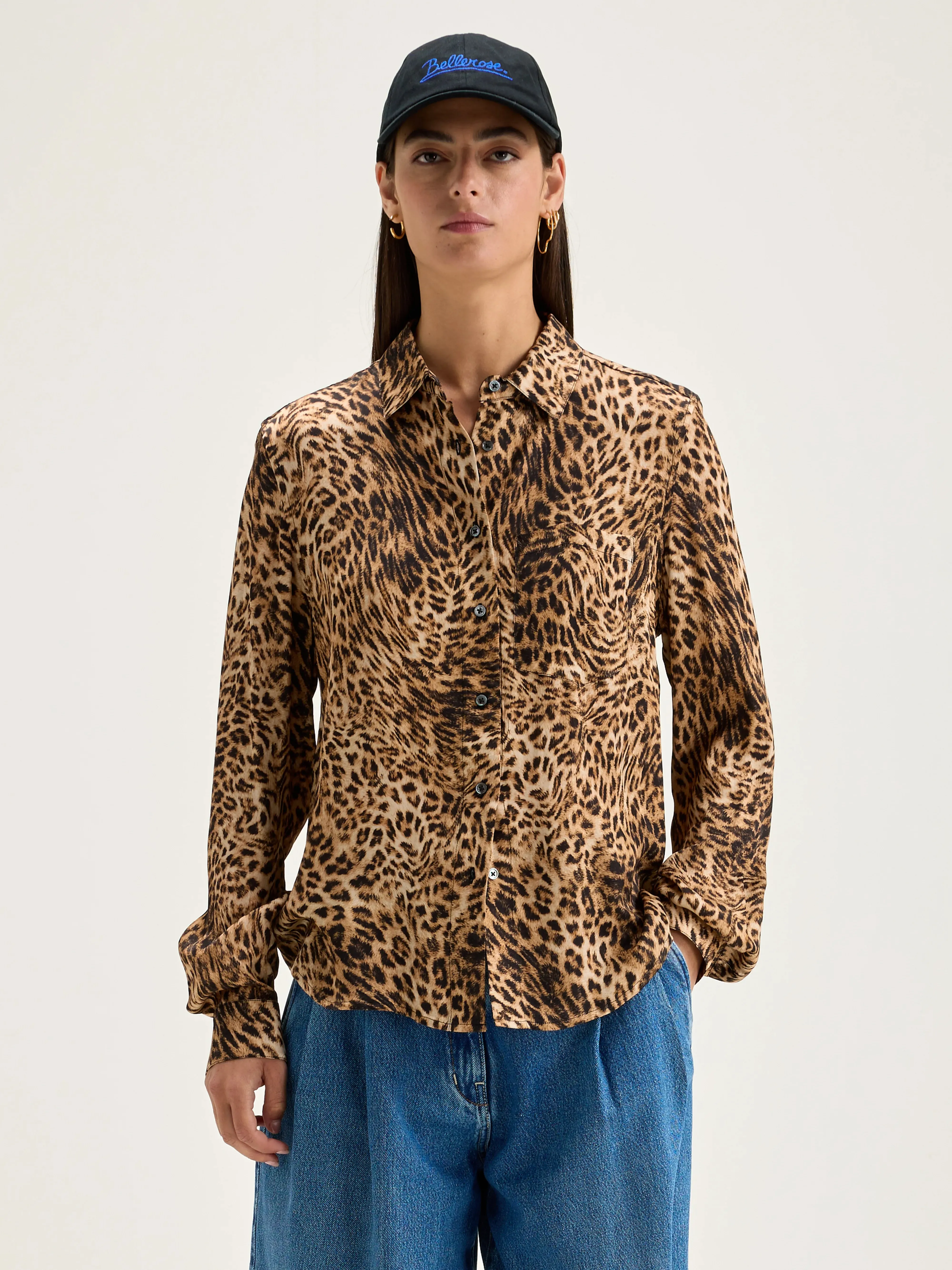 Pekin leopard shirt (242 / W / DISPLAY B) sold by Bellrose product image thumbnail 2