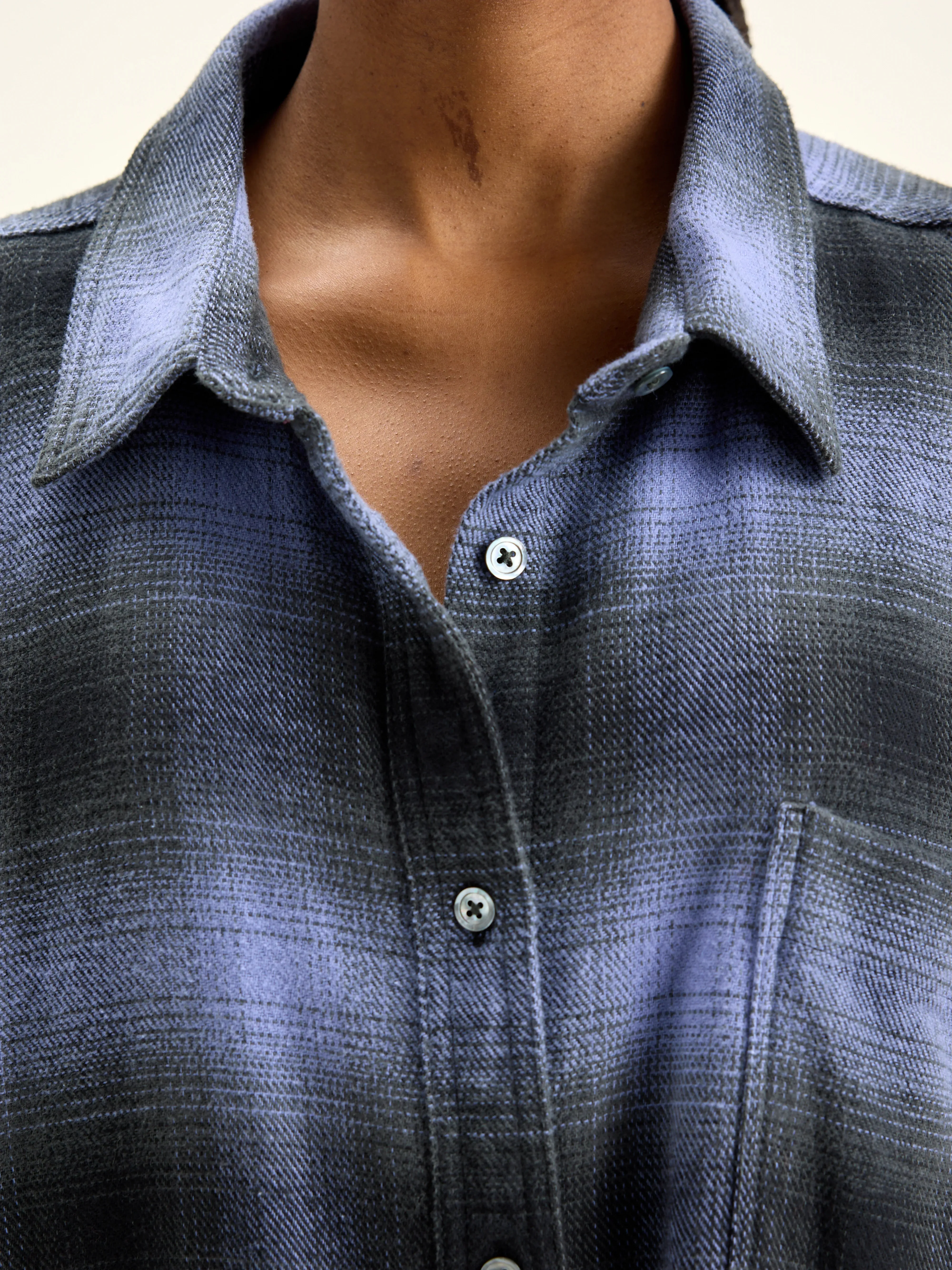 Genk shirt dress (242 / W / CHECK N) sold by Bellrose product image thumbnail 4