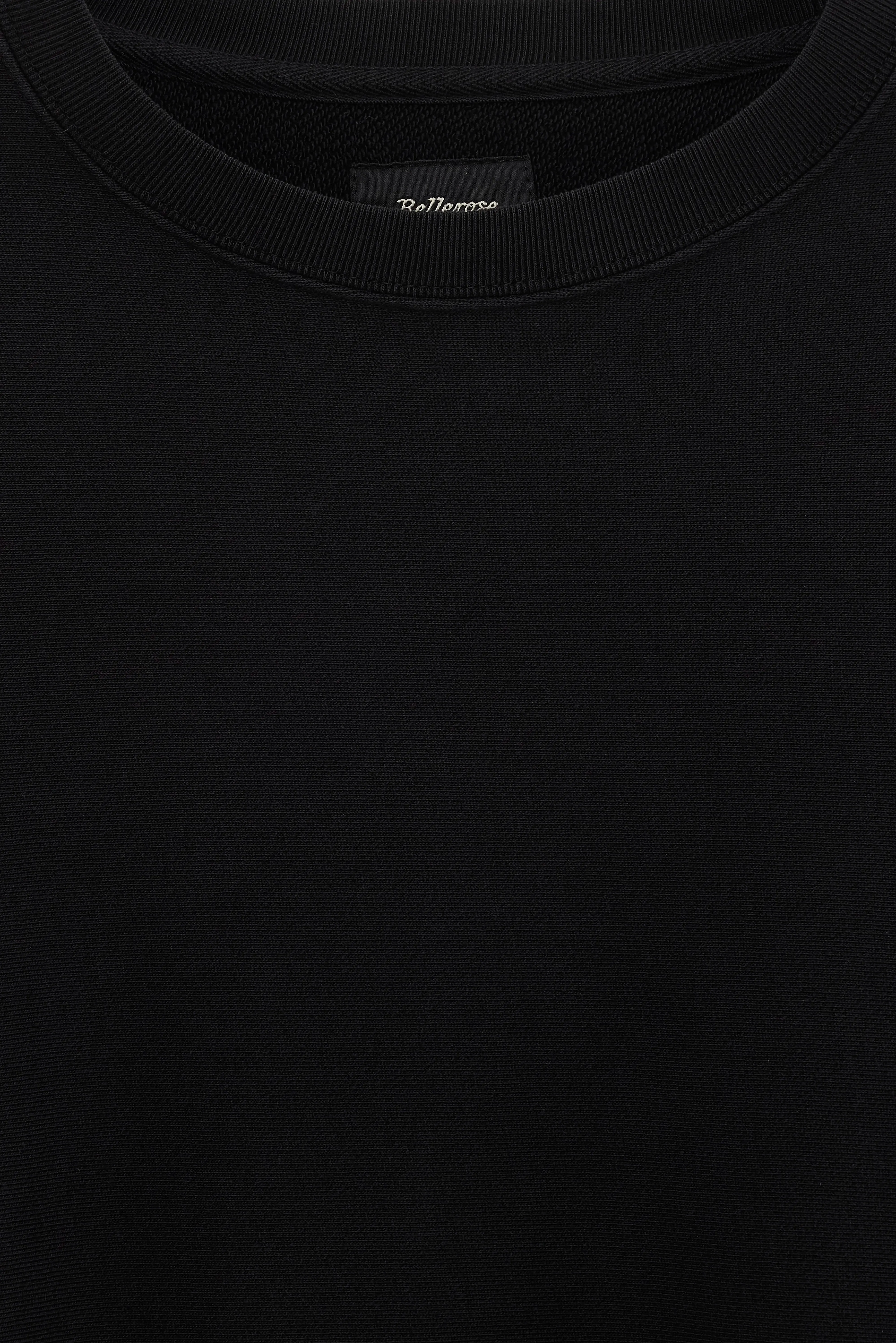 Flake crew-neck sweatshirt (241 / M / BLACK) sold by Bellrose product image thumbnail 3