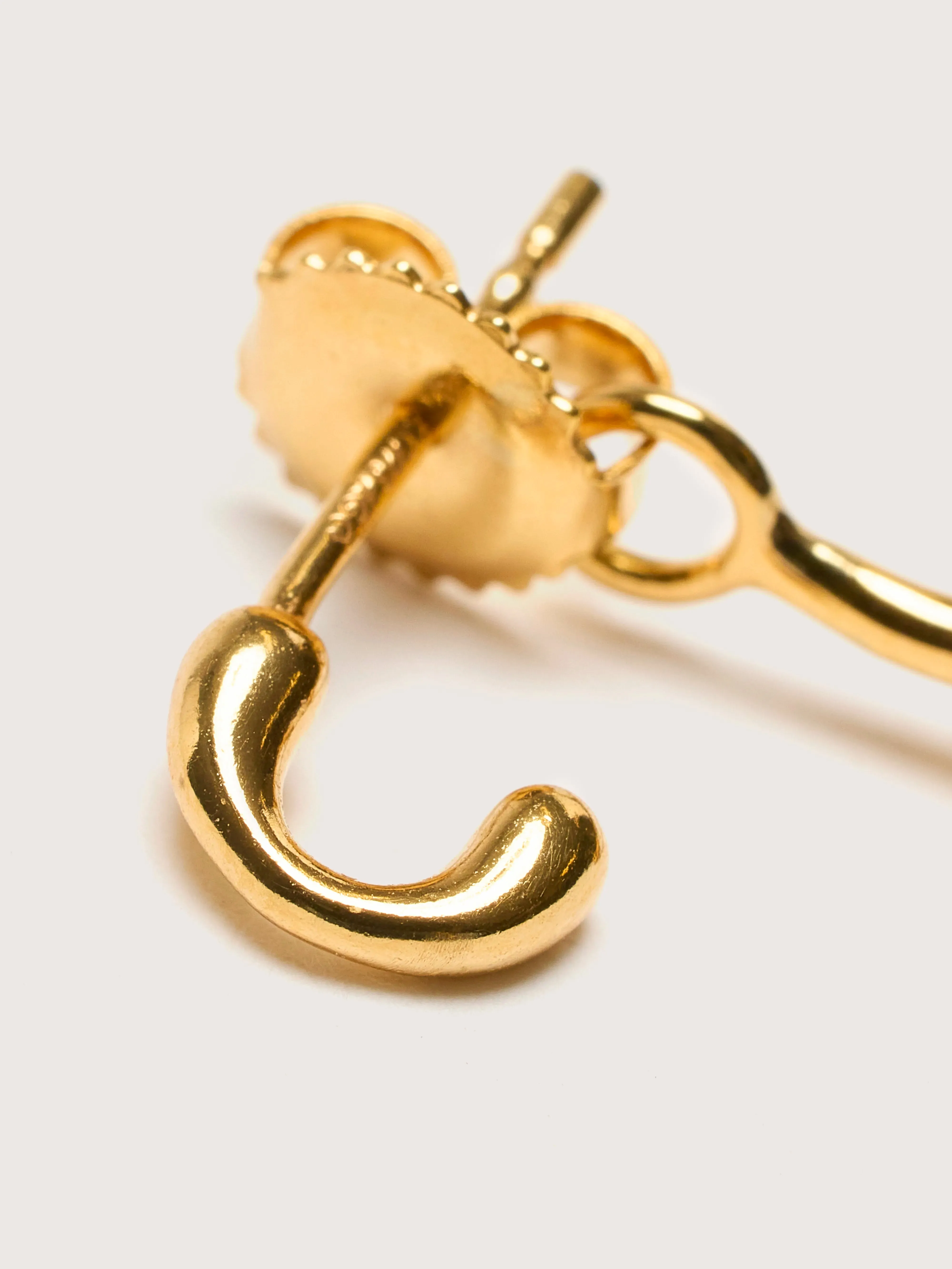 Havfruen Stud Earring (242 / W / GOLD) sold by Bellrose product image thumbnail 4