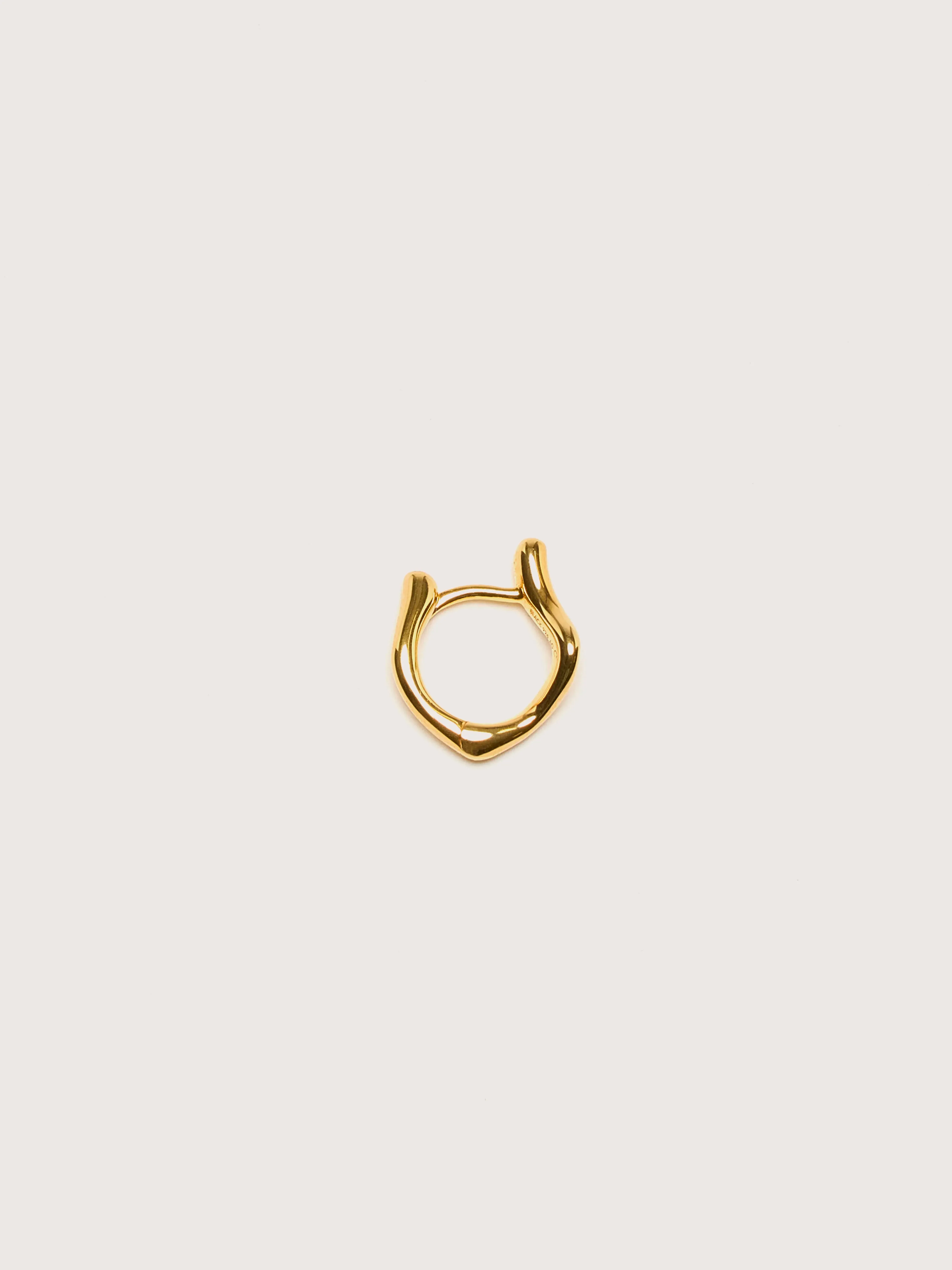 Yasmin 8 Huggie Right Earring (242 / W / GOLD) sold by Bellrose product image thumbnail 2