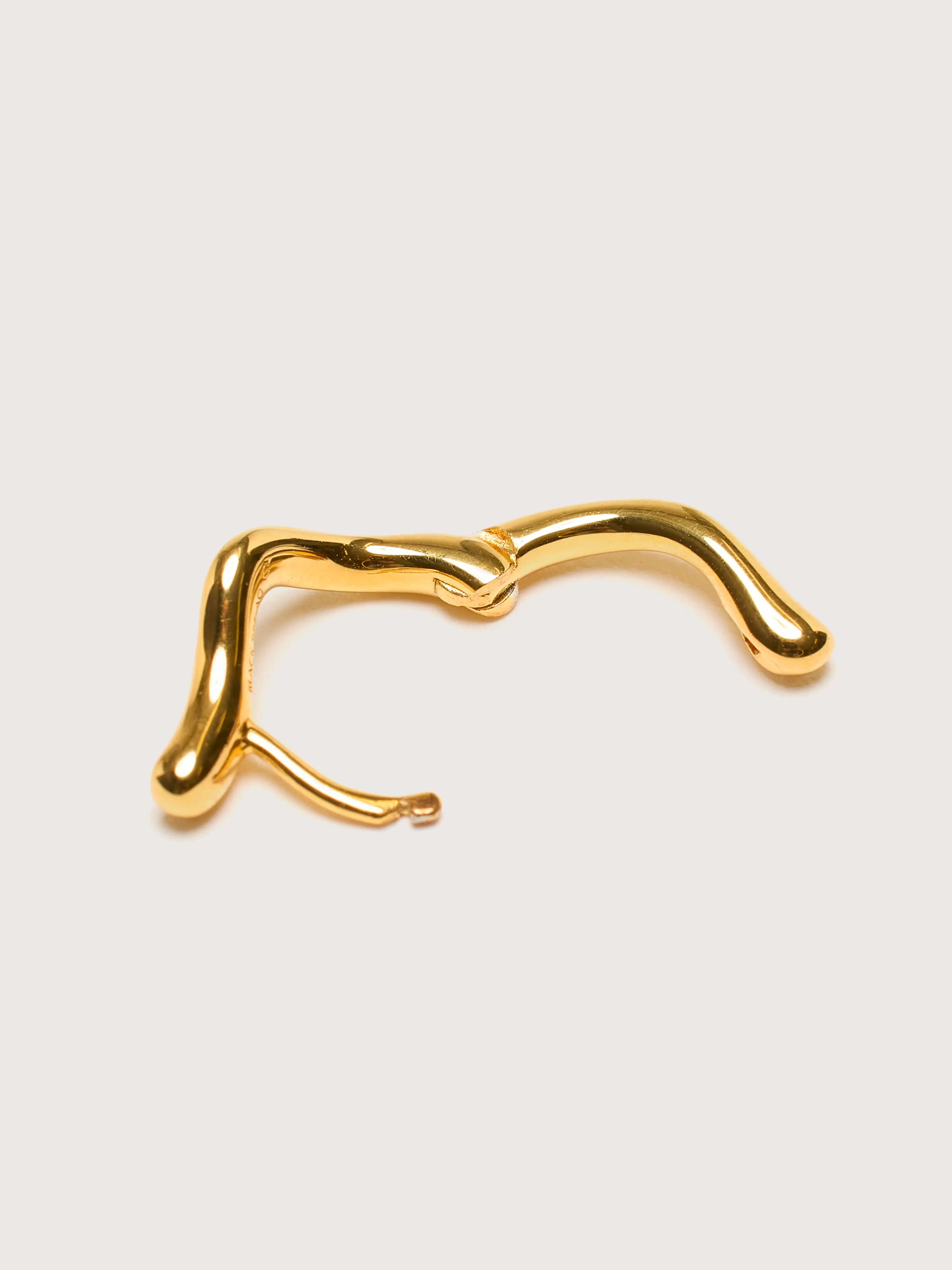 Yasmin 8 Huggie Right Earring (242 / W / GOLD) sold by Bellrose product image thumbnail 5