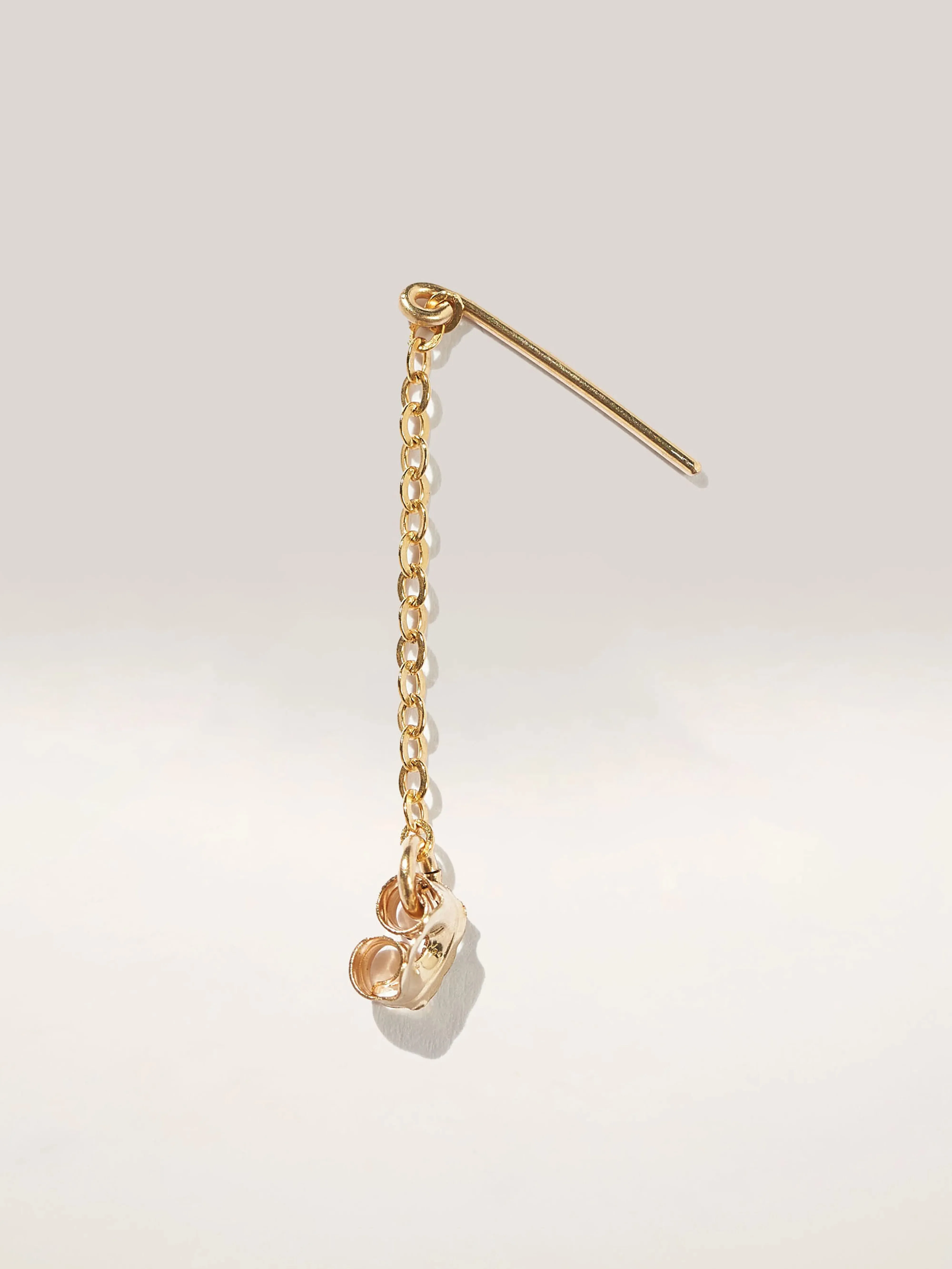 Essential Chain Earrings (242 / W / GOLD) sold by Bellrose product image thumbnail 2
