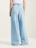 Denim N. 74 super-wide jeans (242 / W / USED LT BLUE) sold by Bellrose