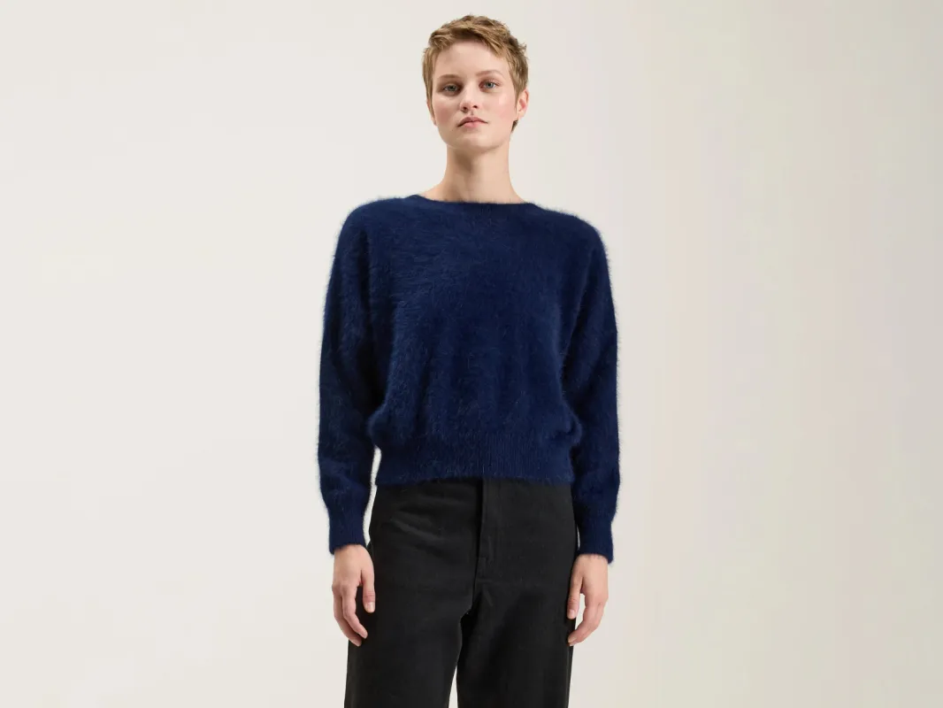 Datti angora-blend sweater (242 / W / NAVY) sold by Bellrose