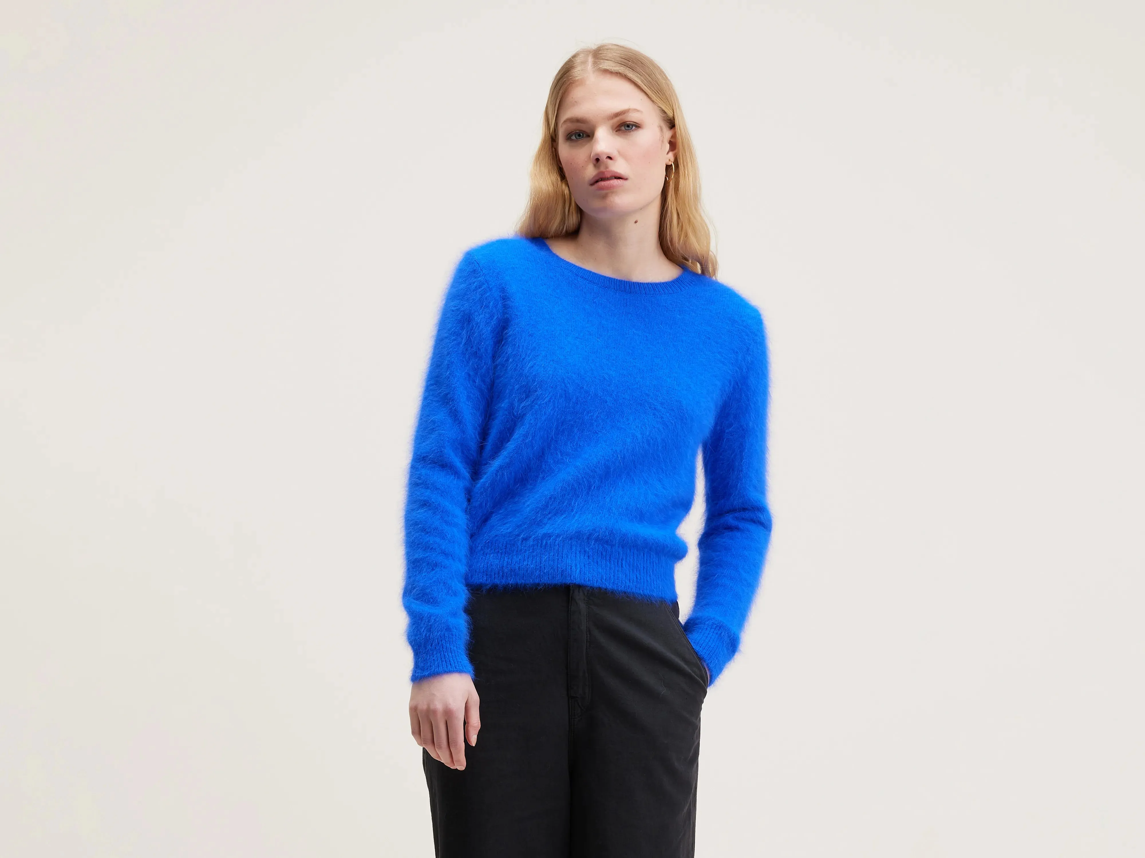 Datti angora-blend sweater (242 / W / LAZULI) sold by Bellrose