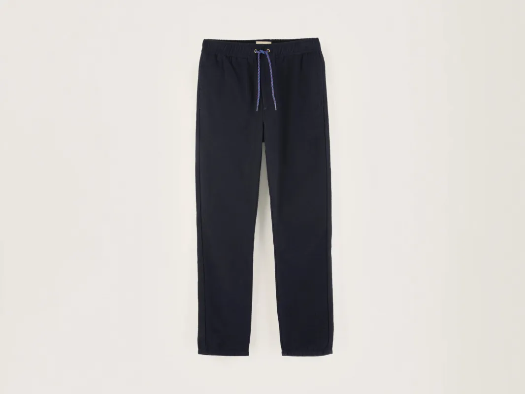 Pharel tapered trousers (242 / B / NAVY) sold by Bellrose