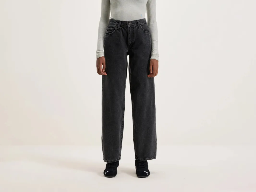 Baggy Dad Jeans (242 / W / BLACK) sold by Bellrose