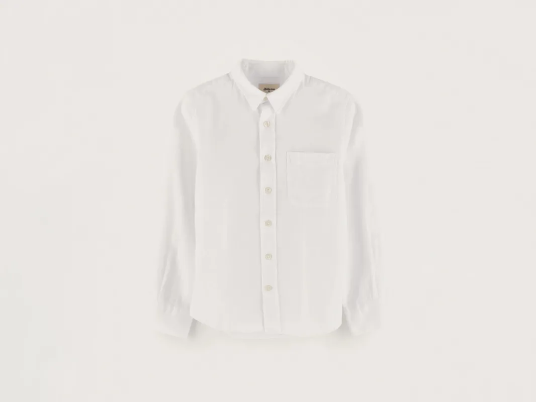 Ganix oxford shirt (242 / B / WHITE) sold by Bellrose