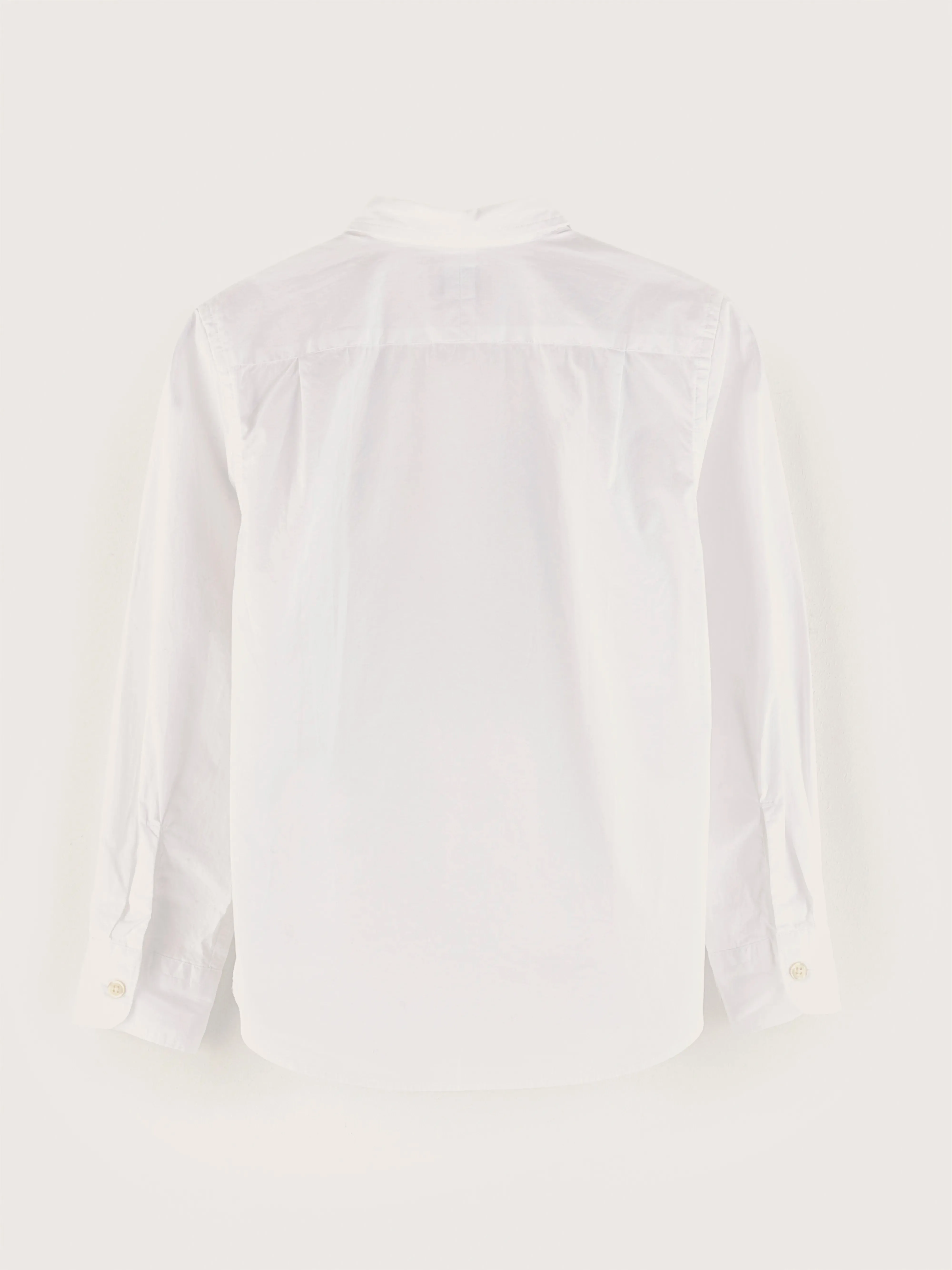 Ganix poplin shirt (242 / B / WHITE) sold by Bellrose product image thumbnail 4