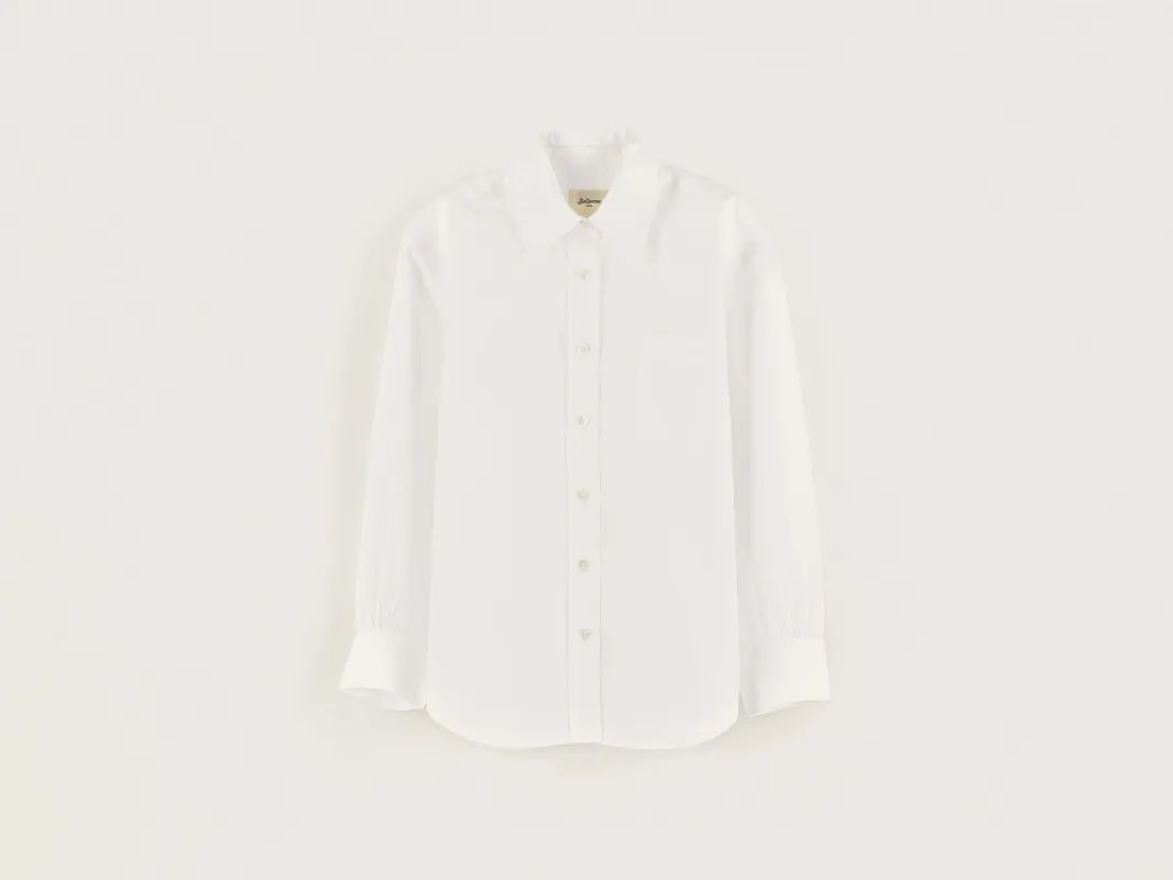 Ironie straight shirt (242 / G / WHITE) sold by Bellrose