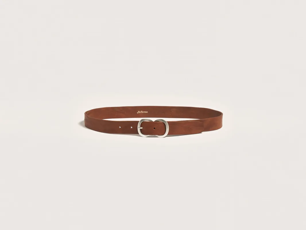 Sabas leather belt (251 / W / COGNAC) sold by Bellrose