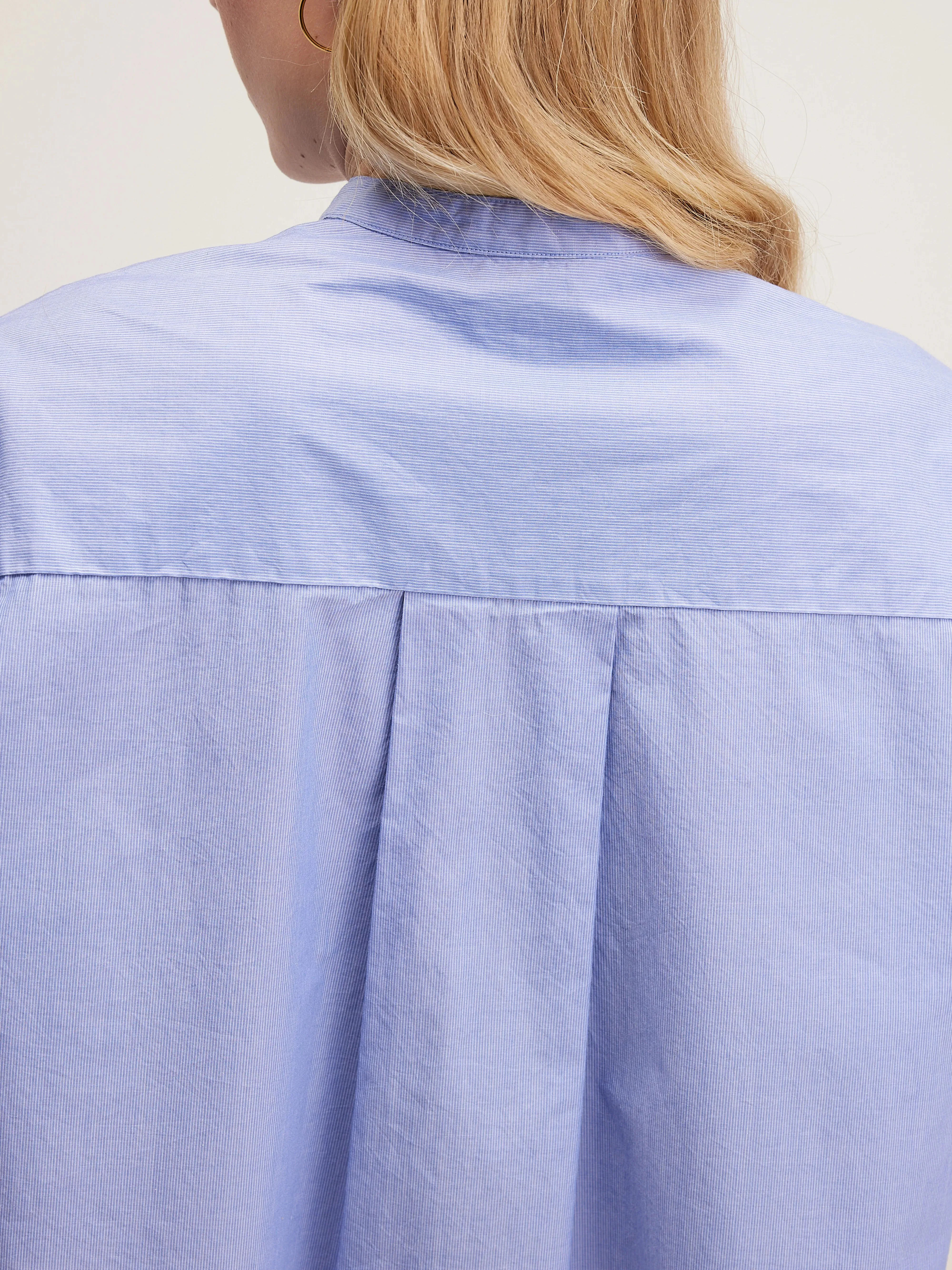 Gorky poplin shirt (242 / W / STRIPE A) sold by Bellrose product image thumbnail 5