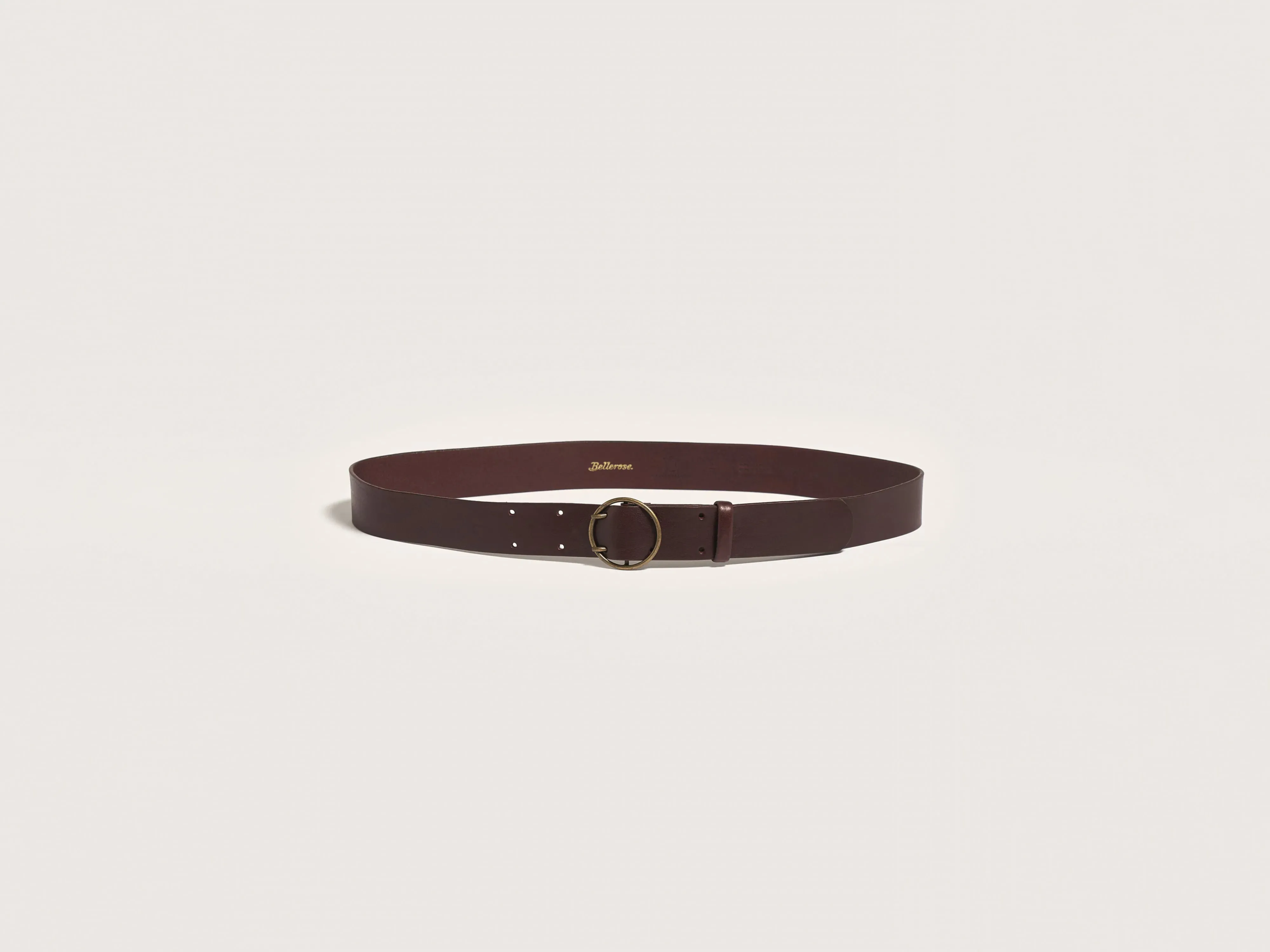 Selya leather belt (251 / W / BORDEAUX) sold by Bellrose