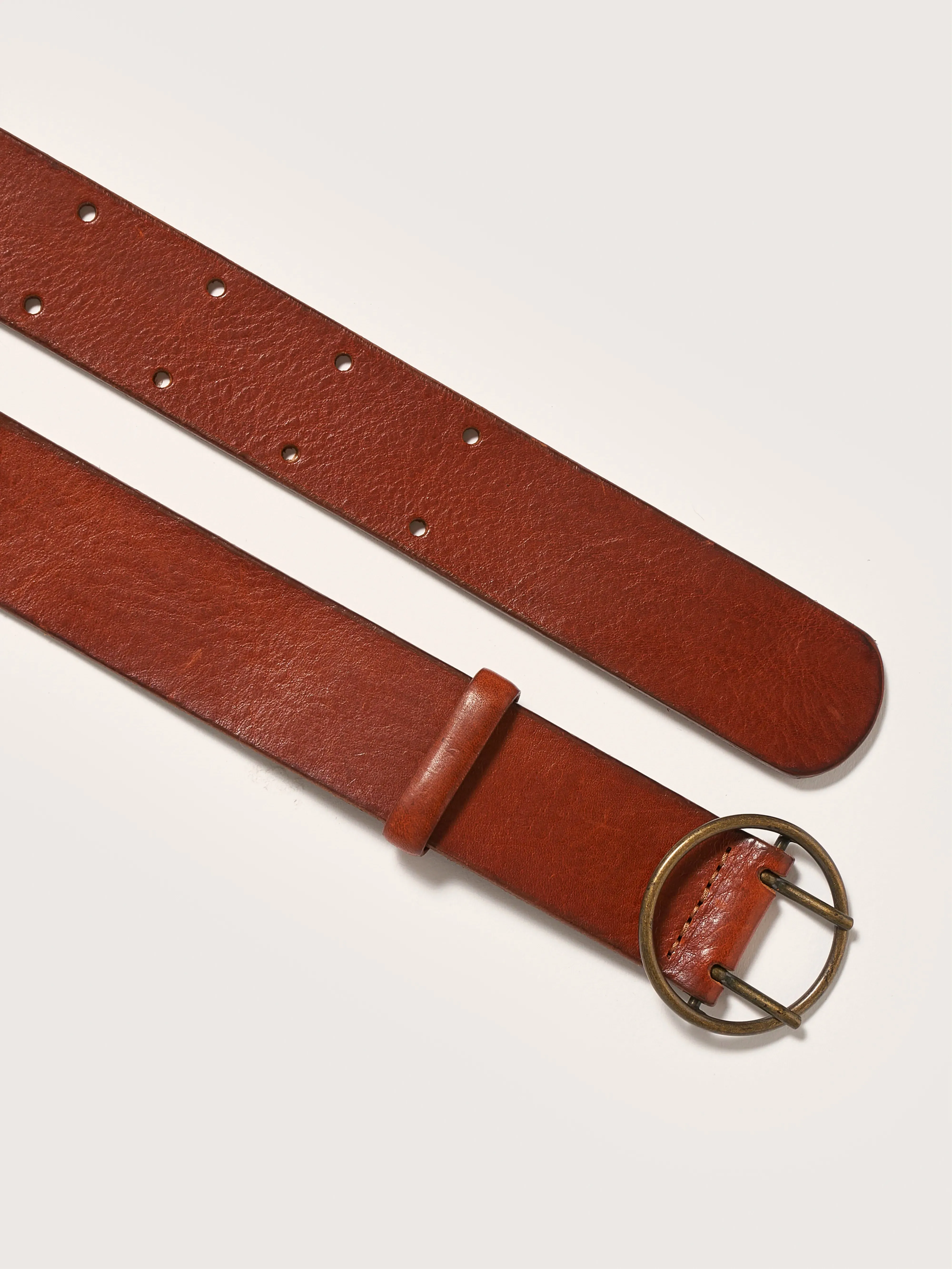 Selya leather belt (251 / W / COGNAC) sold by Bellrose product image thumbnail 3