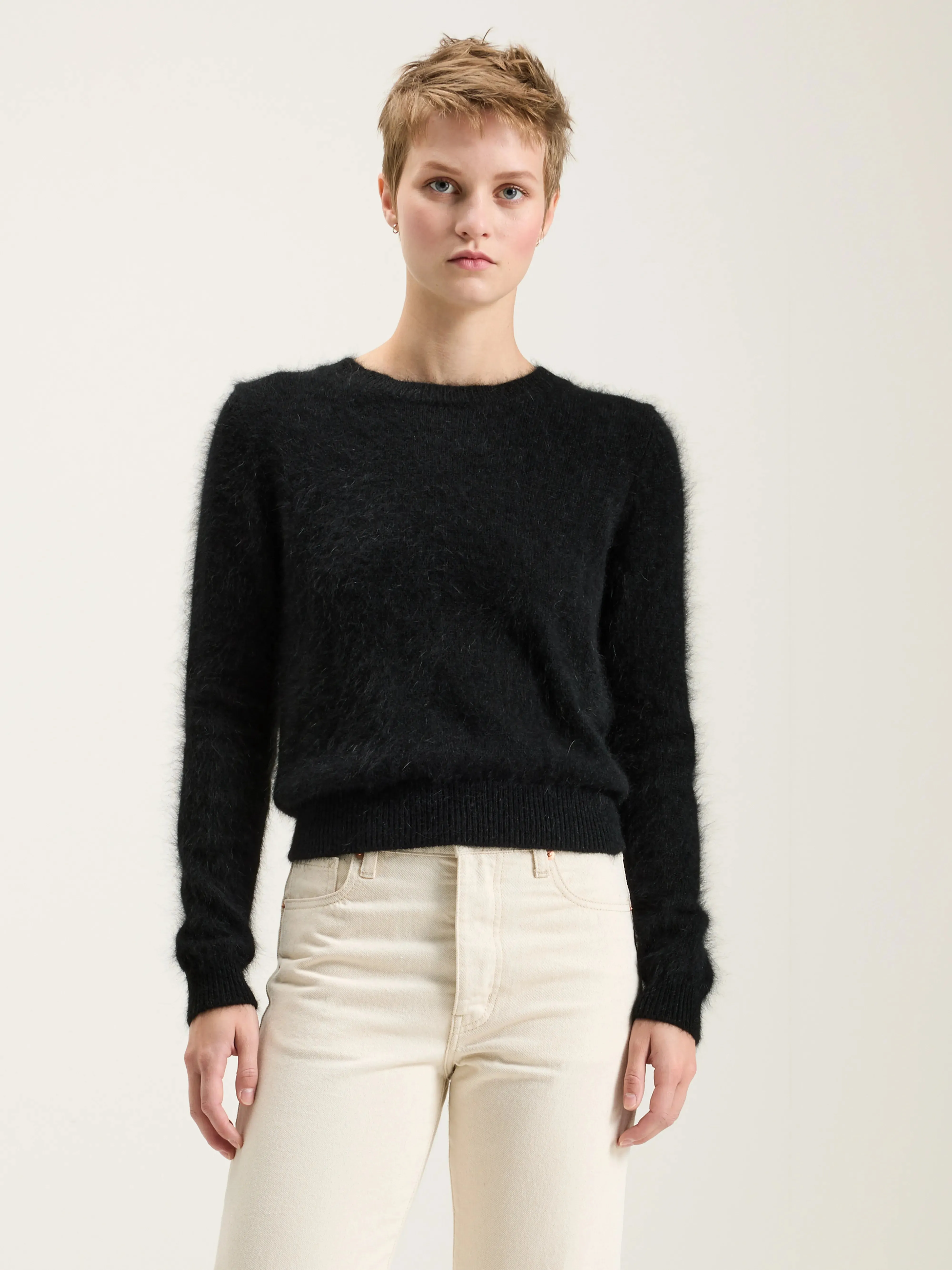 Datti angora-blend sweater (242 / W / OFF BLACK) sold by Bellrose product image thumbnail 2